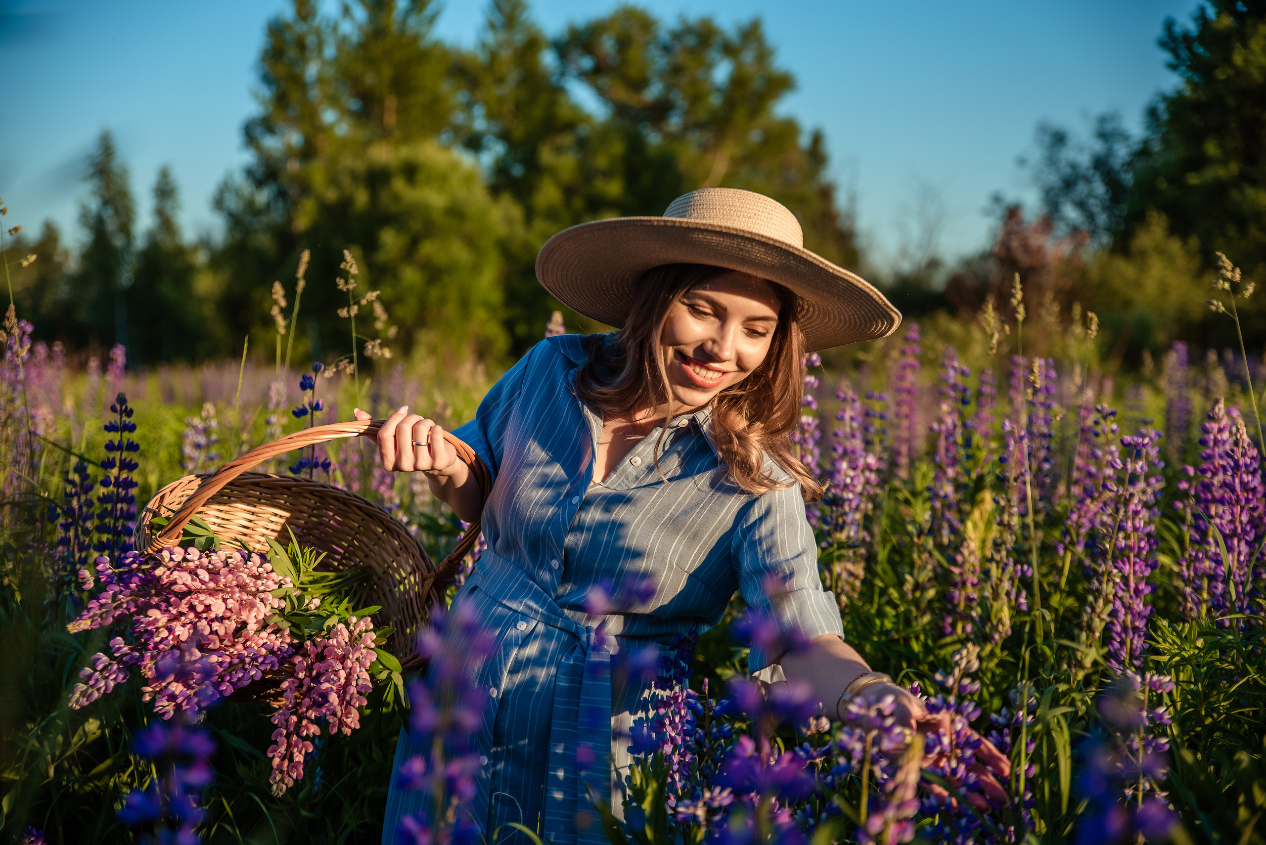 Люпиновая магия. Наталья и Сергей. Семейный Фотограф в Туле Юлия Федотова