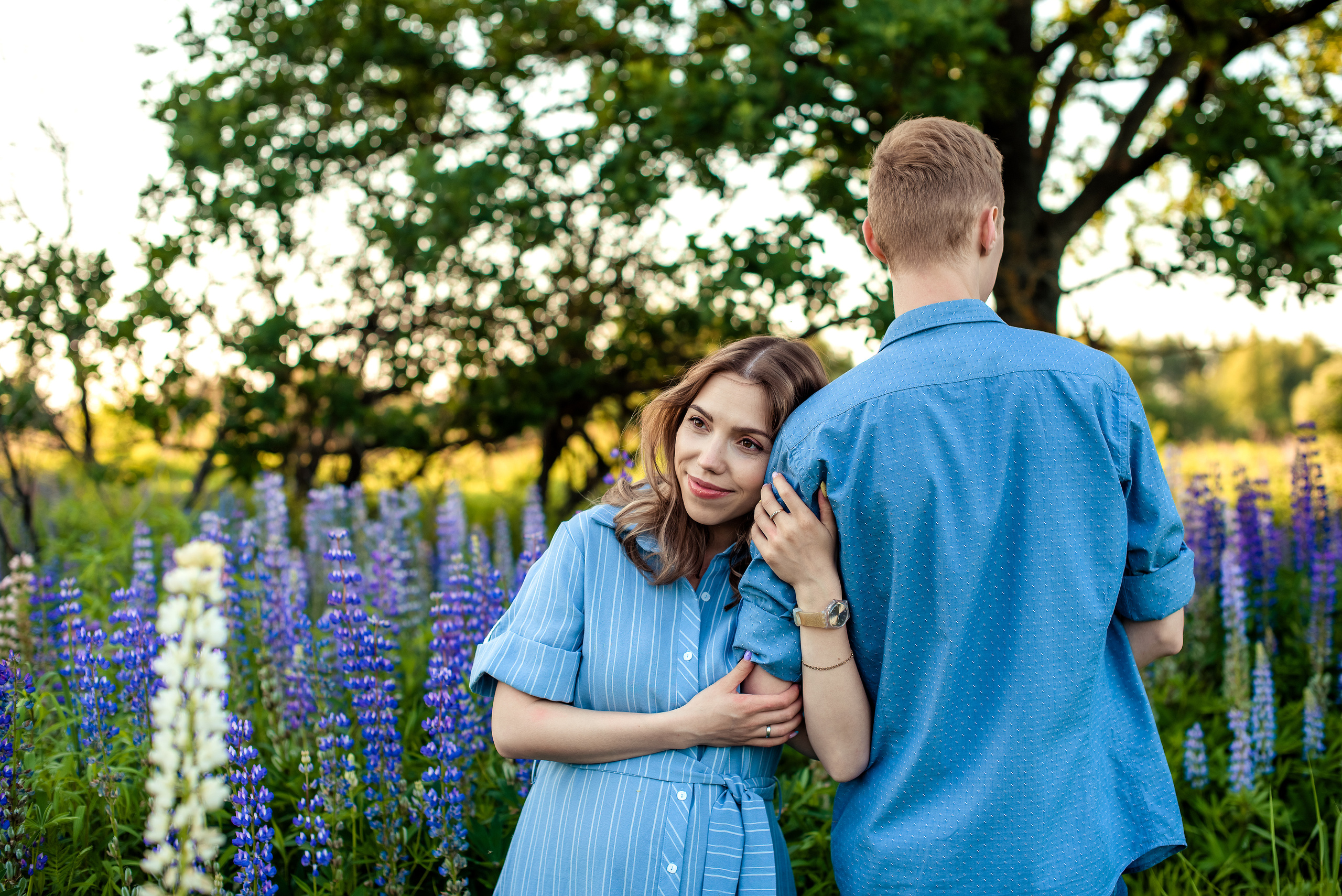 Люпиновая магия. Наталья и Сергей. Семейный Фотограф в Туле Юлия Федотова
