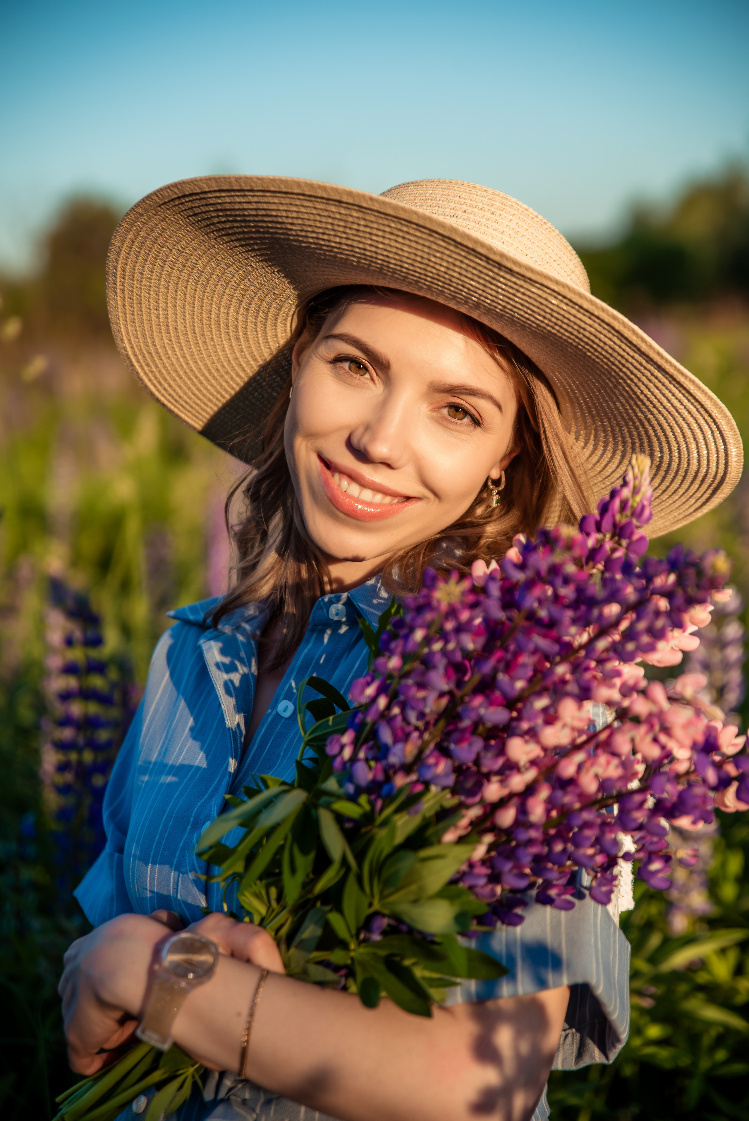 Люпиновая магия. Наталья и Сергей. Семейный Фотограф в Туле Юлия Федотова