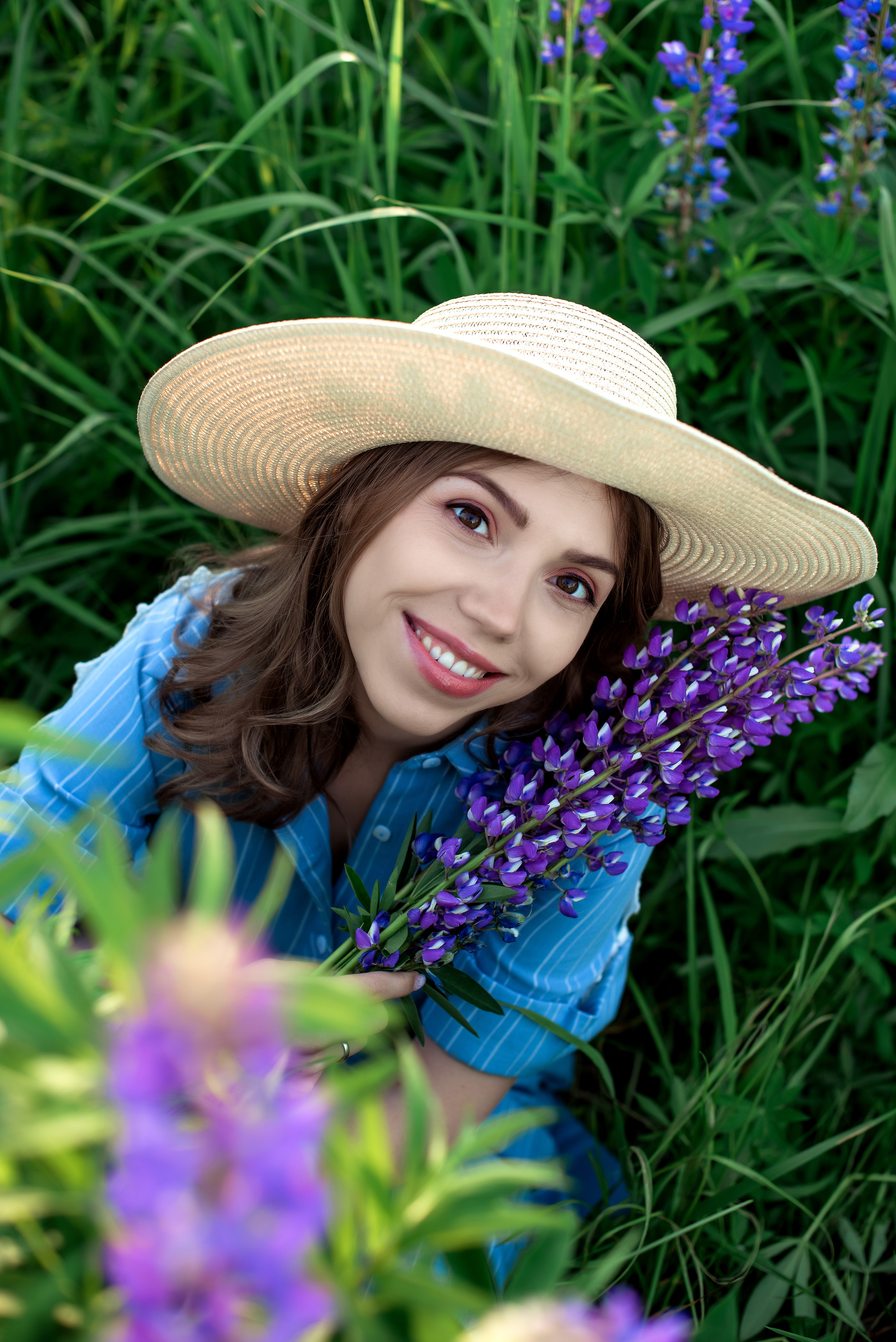 Люпиновая магия. Наталья и Сергей. Семейный Фотограф в Туле Юлия Федотова