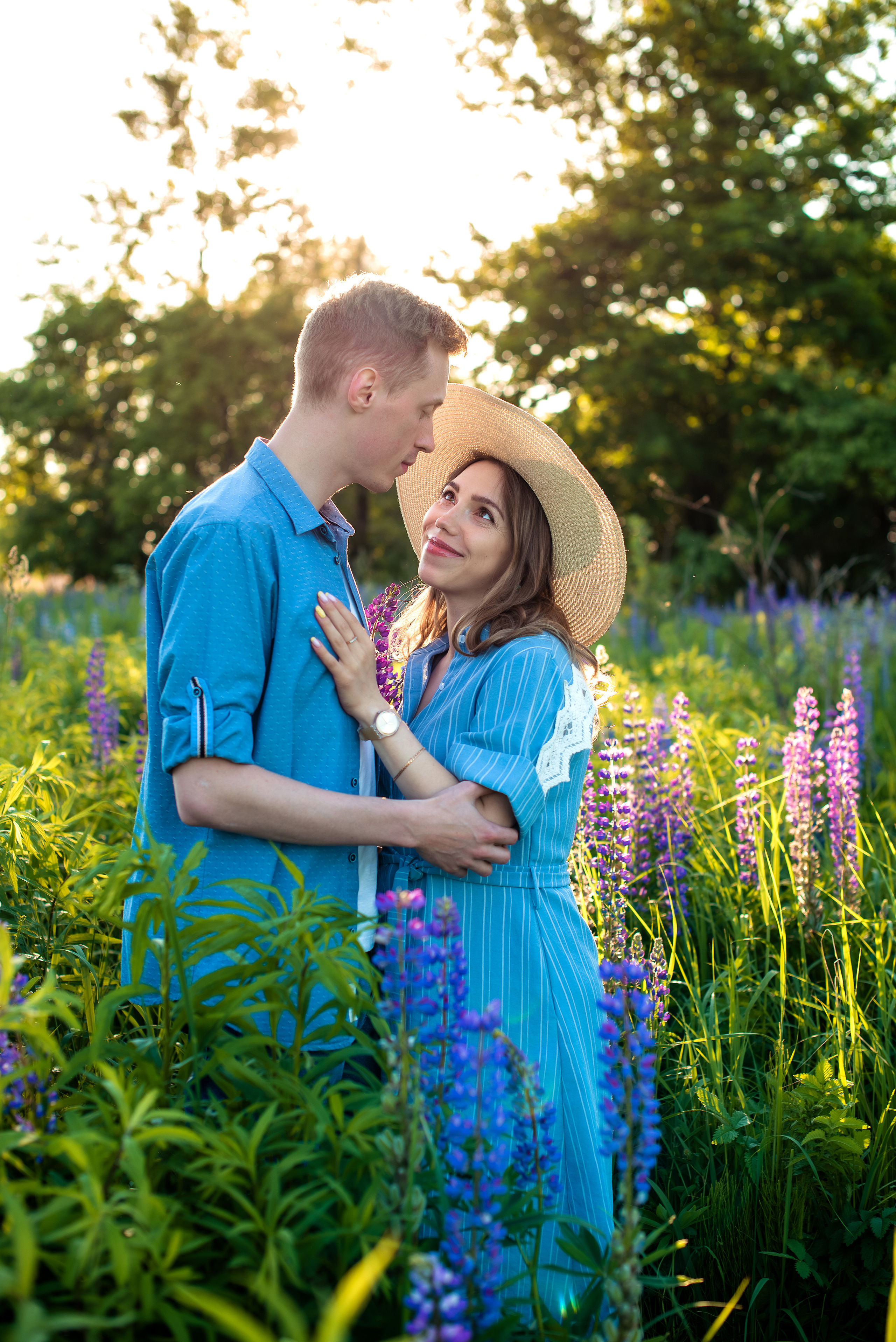 Люпиновая магия. Наталья и Сергей. Семейный Фотограф в Туле Юлия Федотова