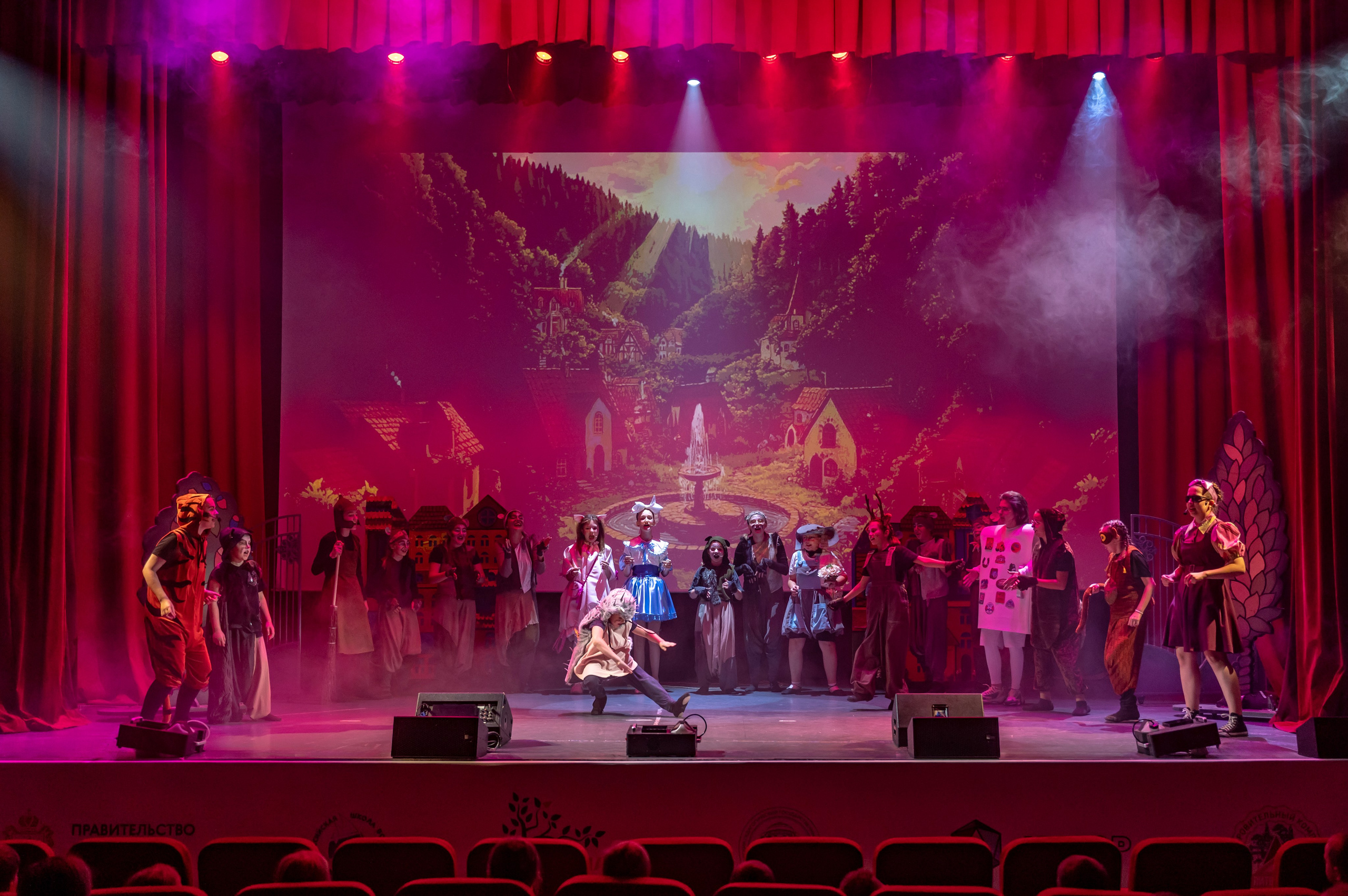 Отчетный спектакль Детской театральной лаборатории в лагере Литвиново. Фотограф Анна Мельникова | Москва