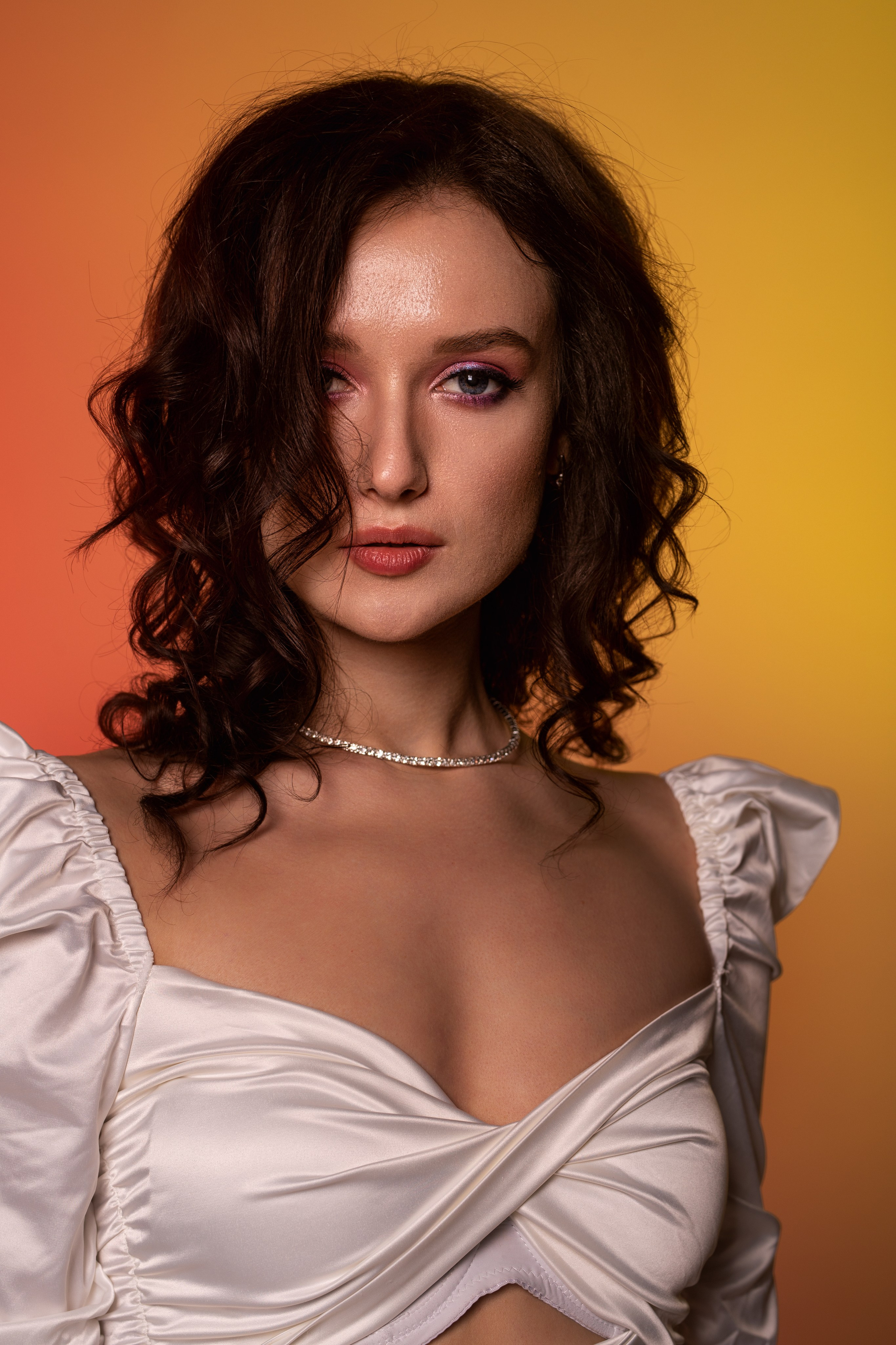 Съемка в студии на циклораме с Анастасией для «себя»