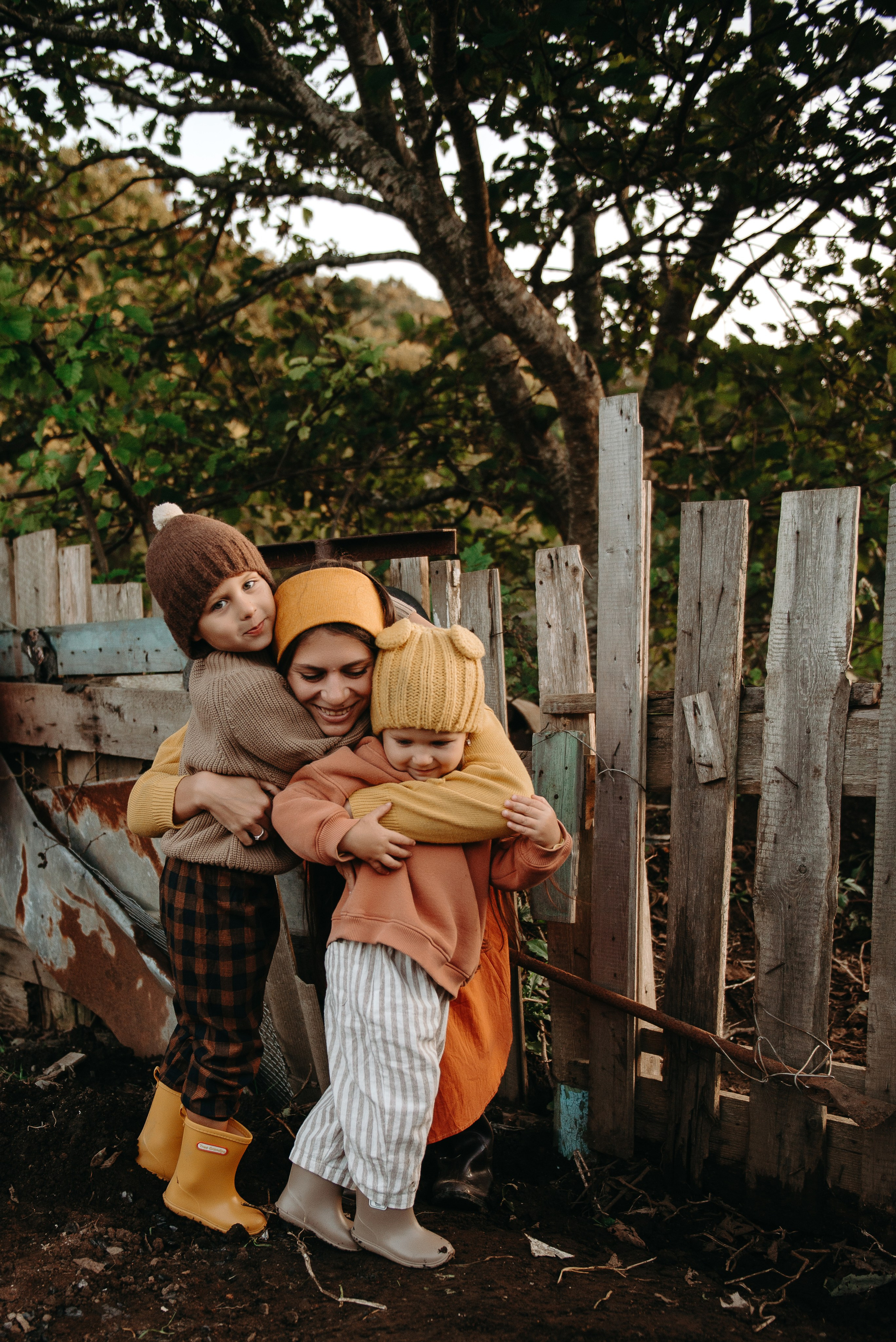 Вика, Рома и Алина. Ирина Метелица фотограф на Шикотане