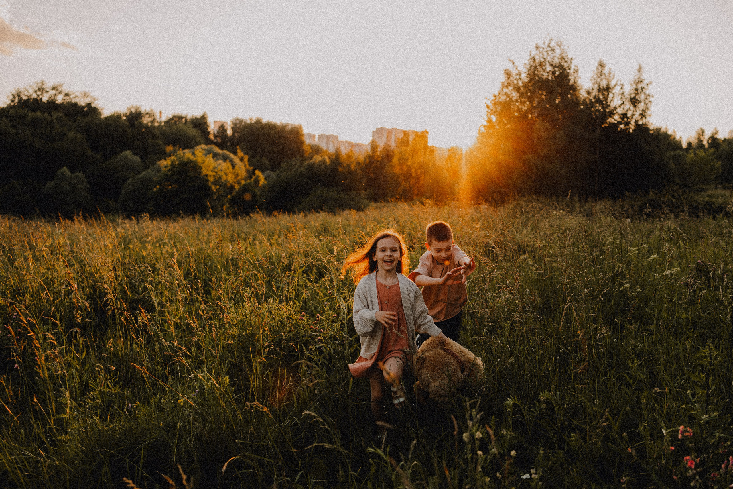 Илья, Катя, Ваня и Соня. Семейный фотограф Москва