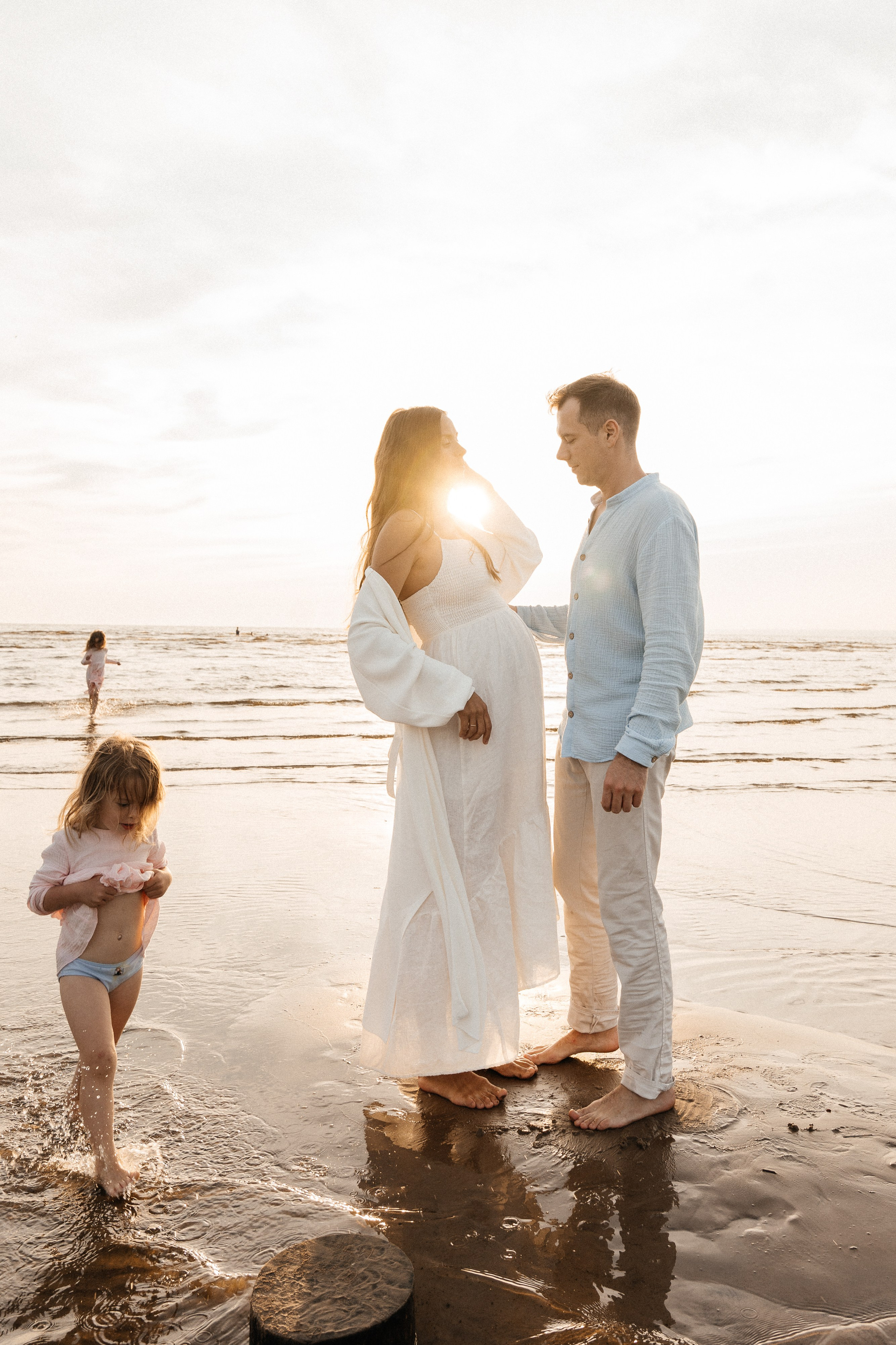 Папа, мама и три дочки. Семейный фотограф в Санкт-Петербурге Виталия Белова