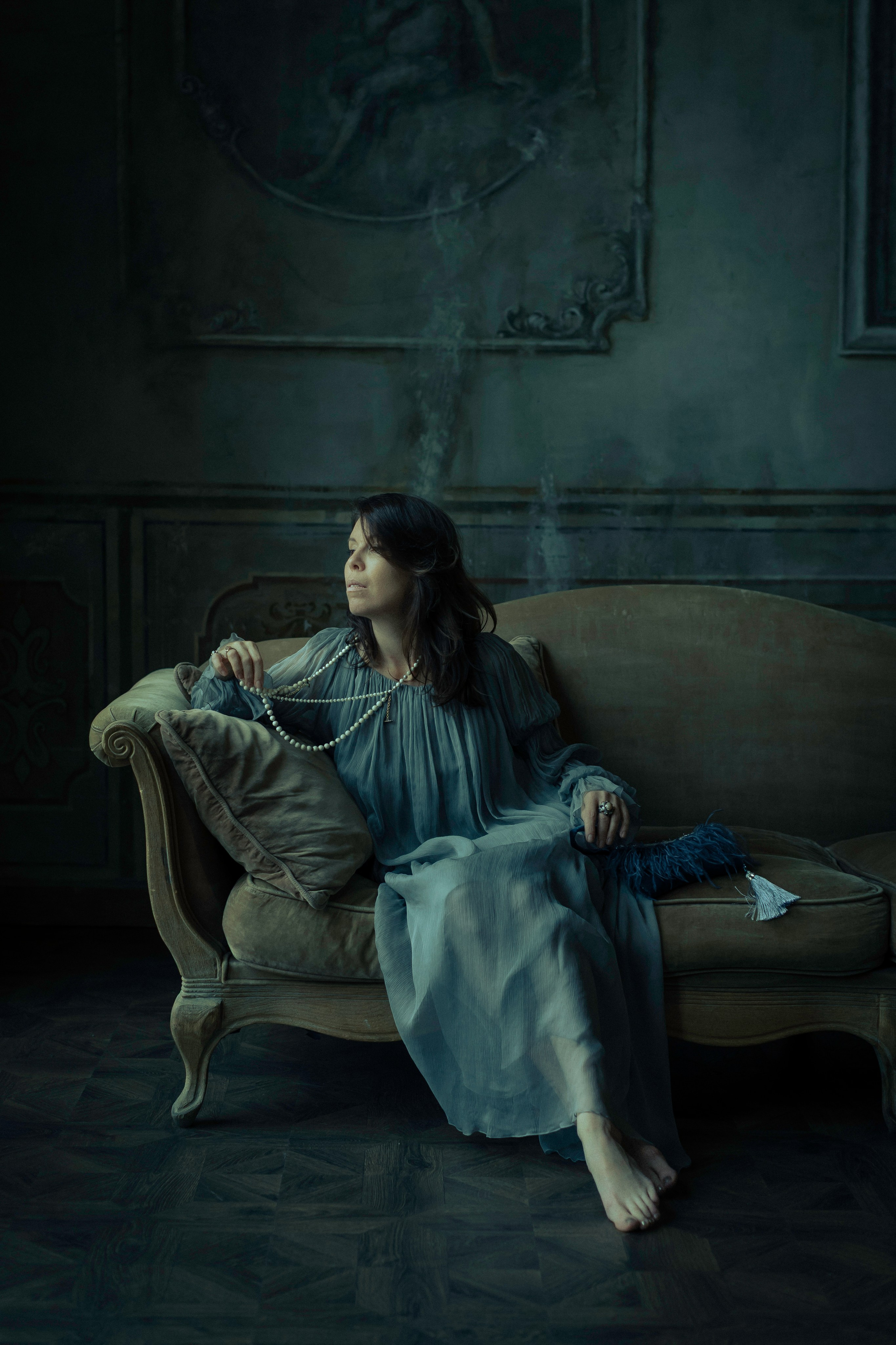 Анастасия. Творческая съемка. Портретный творческий фотограф в Москве Надя Дудник