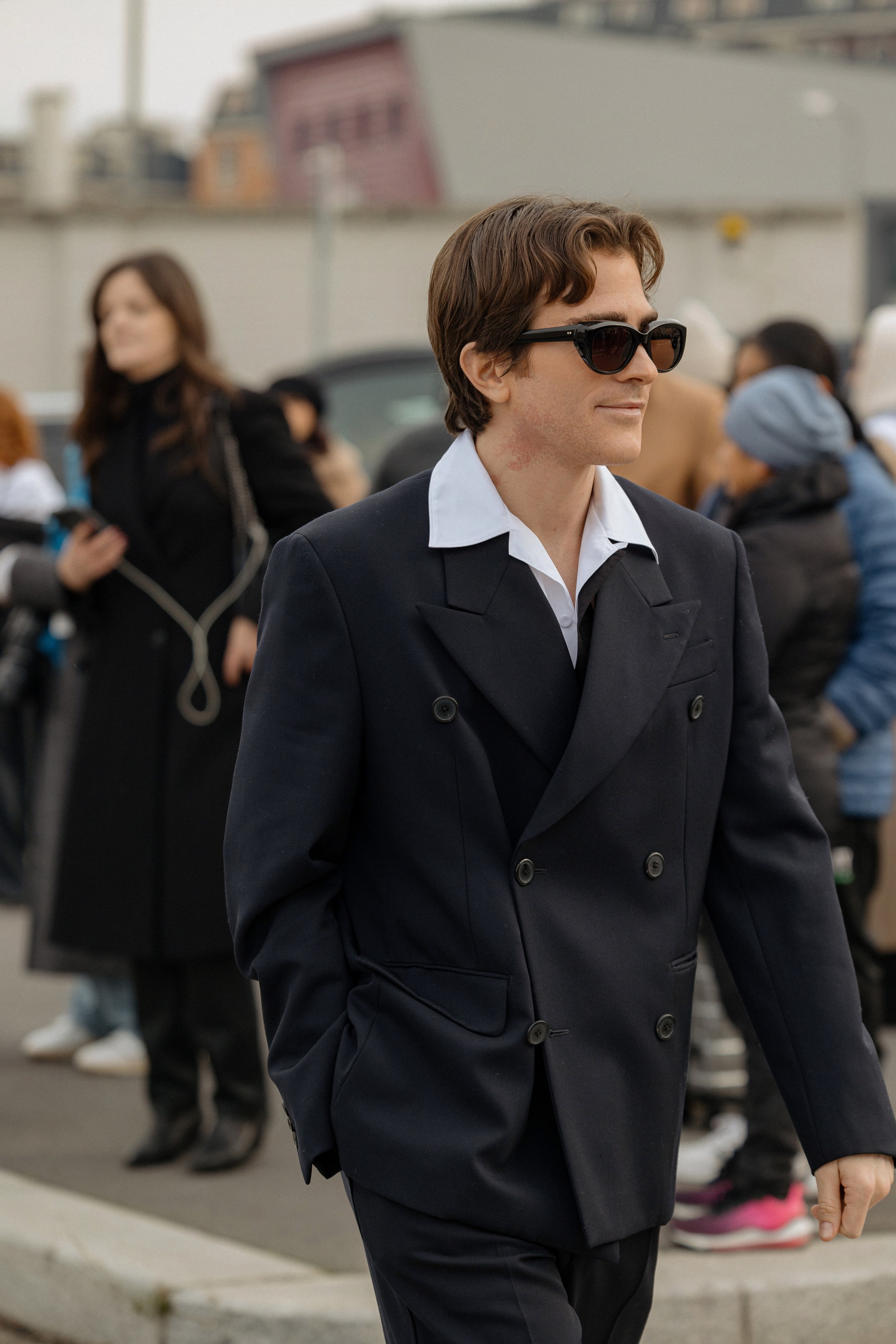 Milan Mens fashion week FW 24/25 PRADA. Photographer in Milan Ivan Goncharov