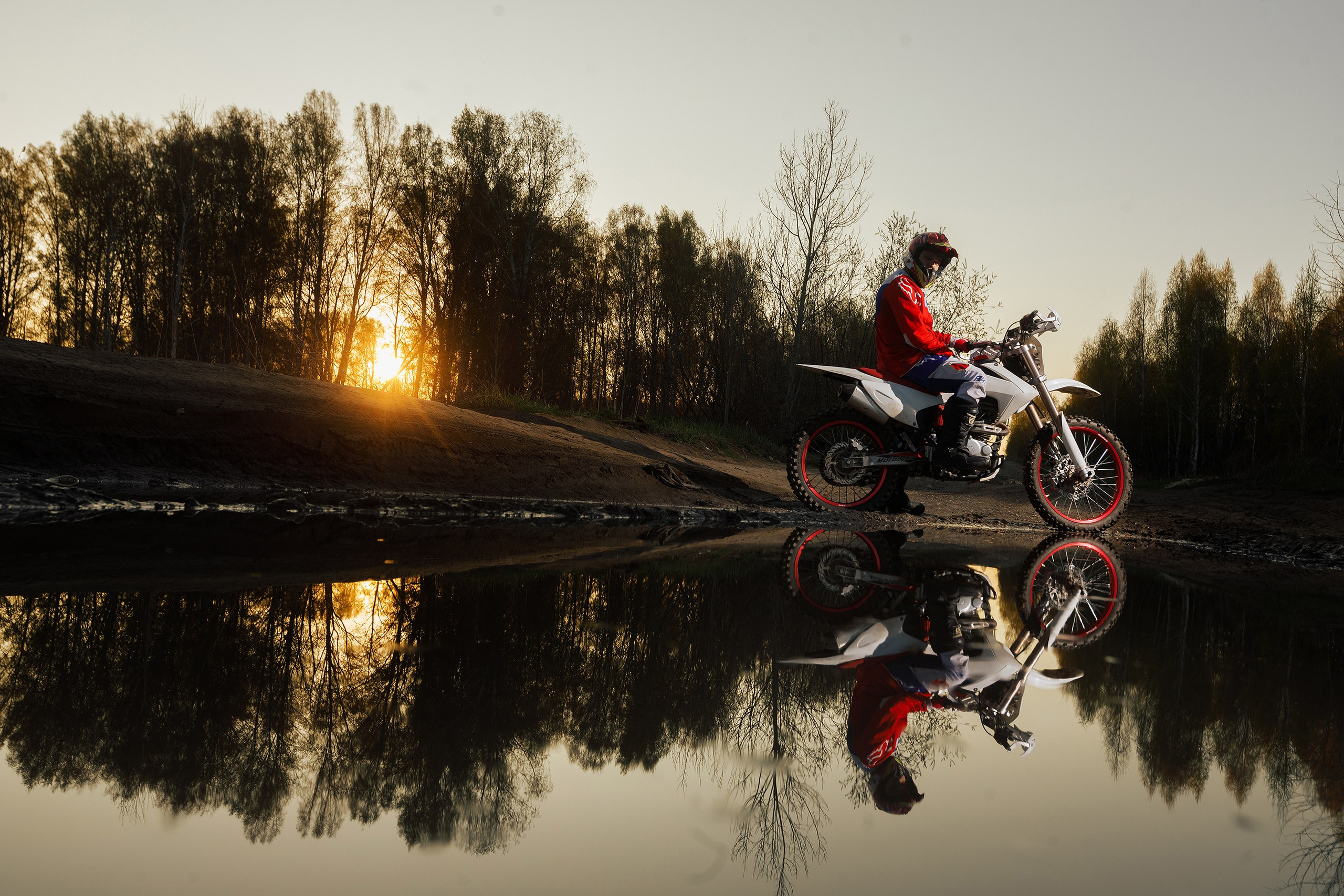 Фотосессия на мотоцикле. Профессиональный фотограф в Новосибирске