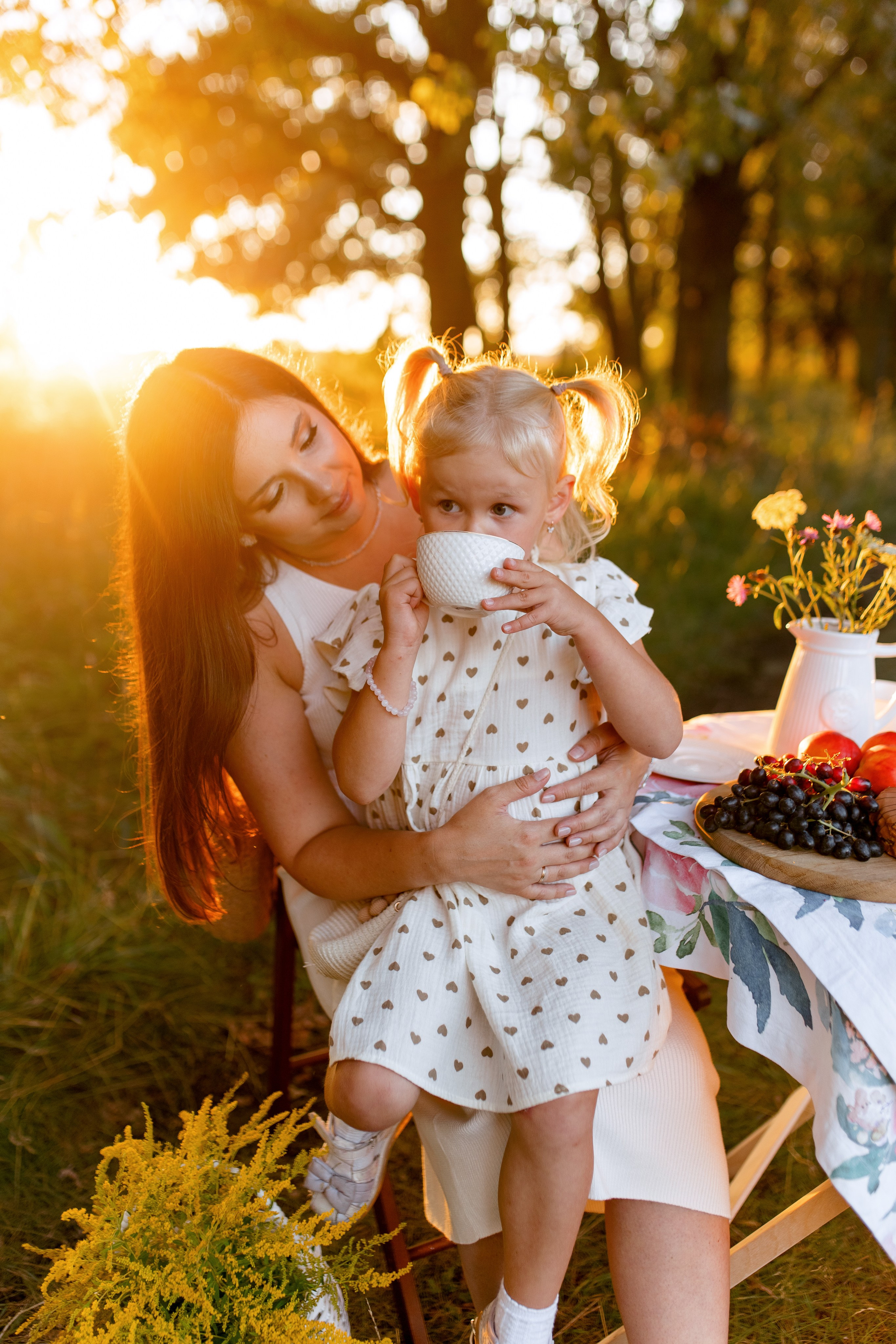 Лесной пикник. Свадебный и семейный фотограф в Туле и области Маша Костина