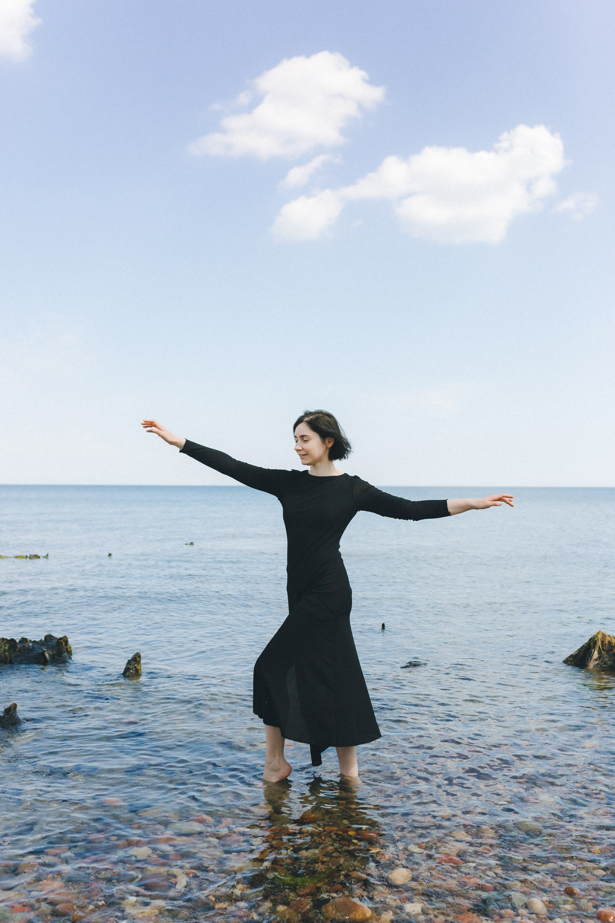 Разная Балтика = Разная Юлия. Фотограф Зеленоградск Красильникова Елена