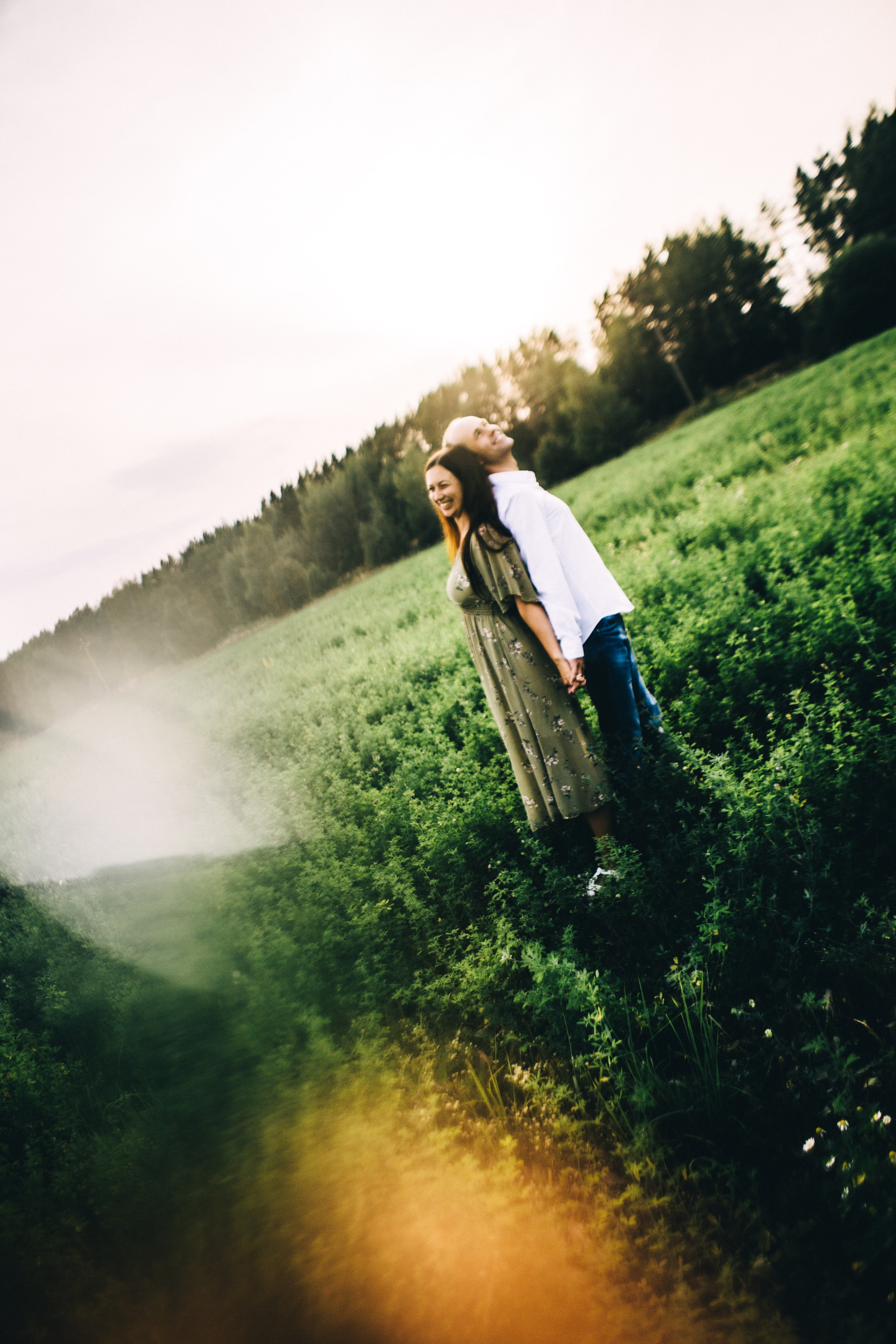 Н+ А. Поле. Закат. Фотограф в Нижнем Новгороде