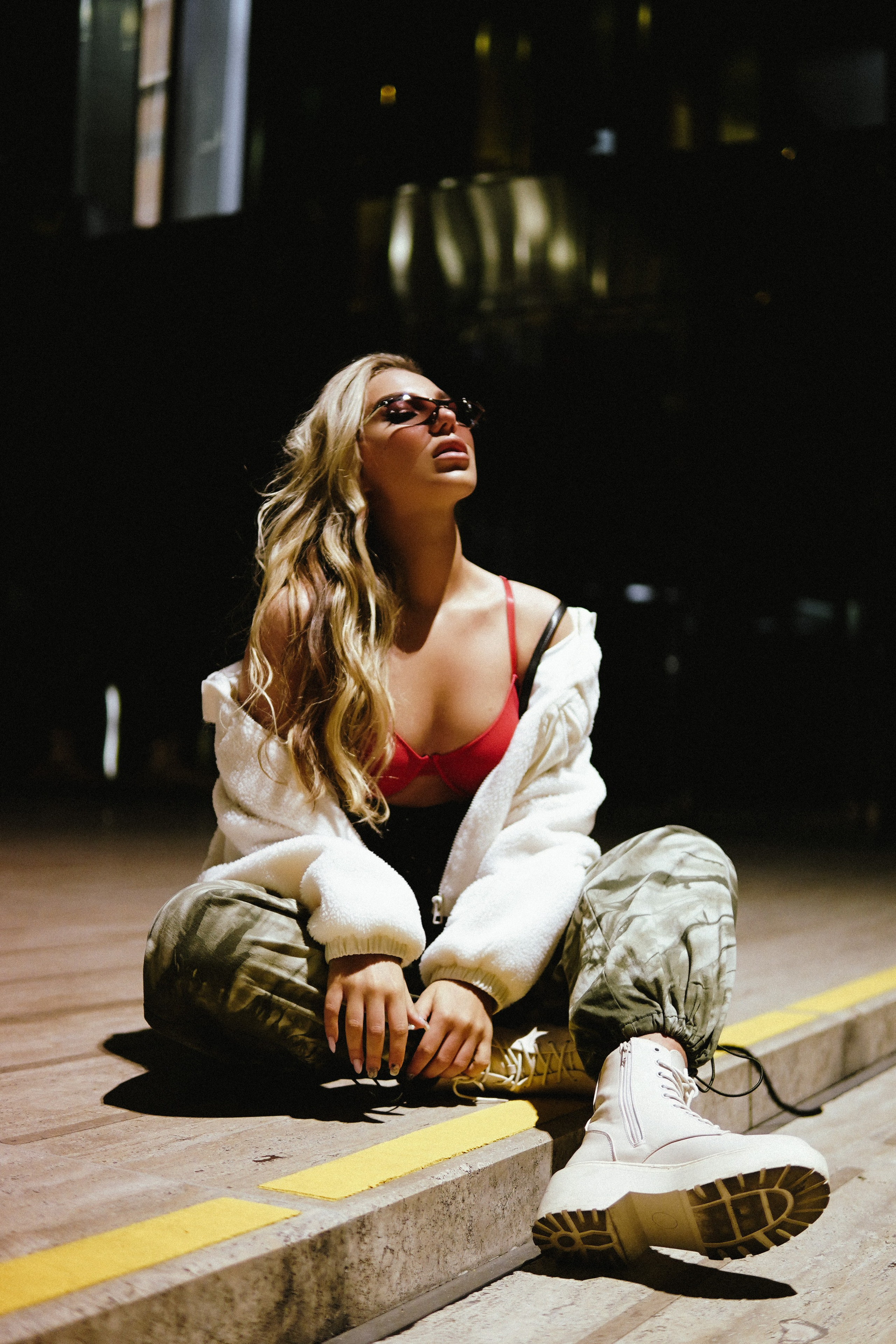 Ночной Петербург- модель Юля. Фотограф Москва и Видеограф Москва