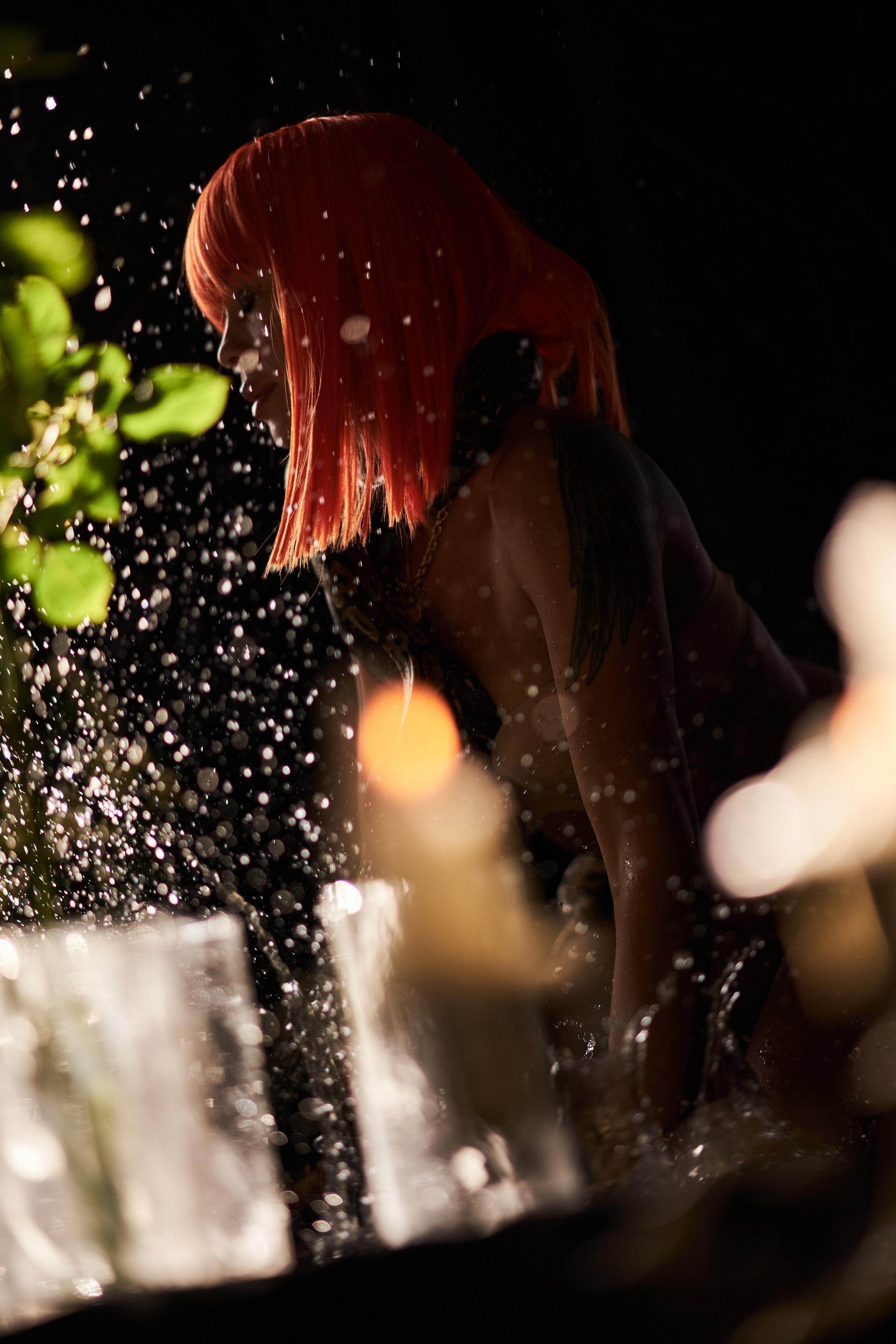 Будуарная фотосессия в студии с змеями. Фотограф Екатеринбург Кокшарова Александра