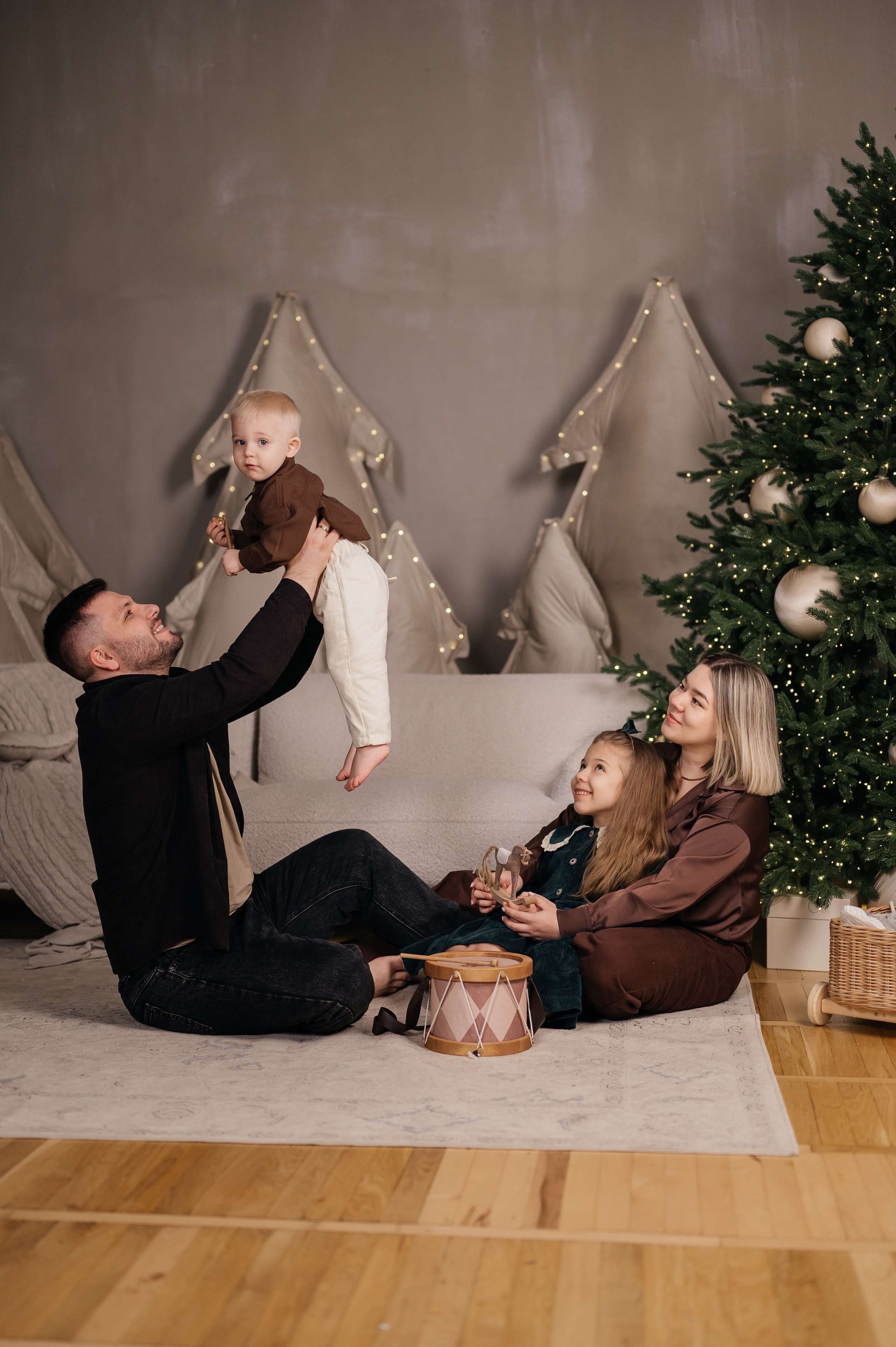 Новогодняя фотосессия. Свадебный и семейный фотограф в Краснодаре Алина Мельник