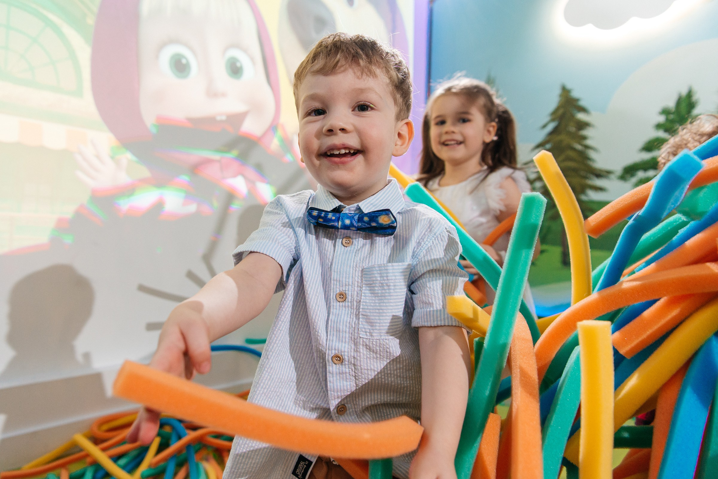 Детский День Рождения в ресторане Маша и Медведь. Профессиональный фотограф в Екатеринбурге Ирина Смирнова