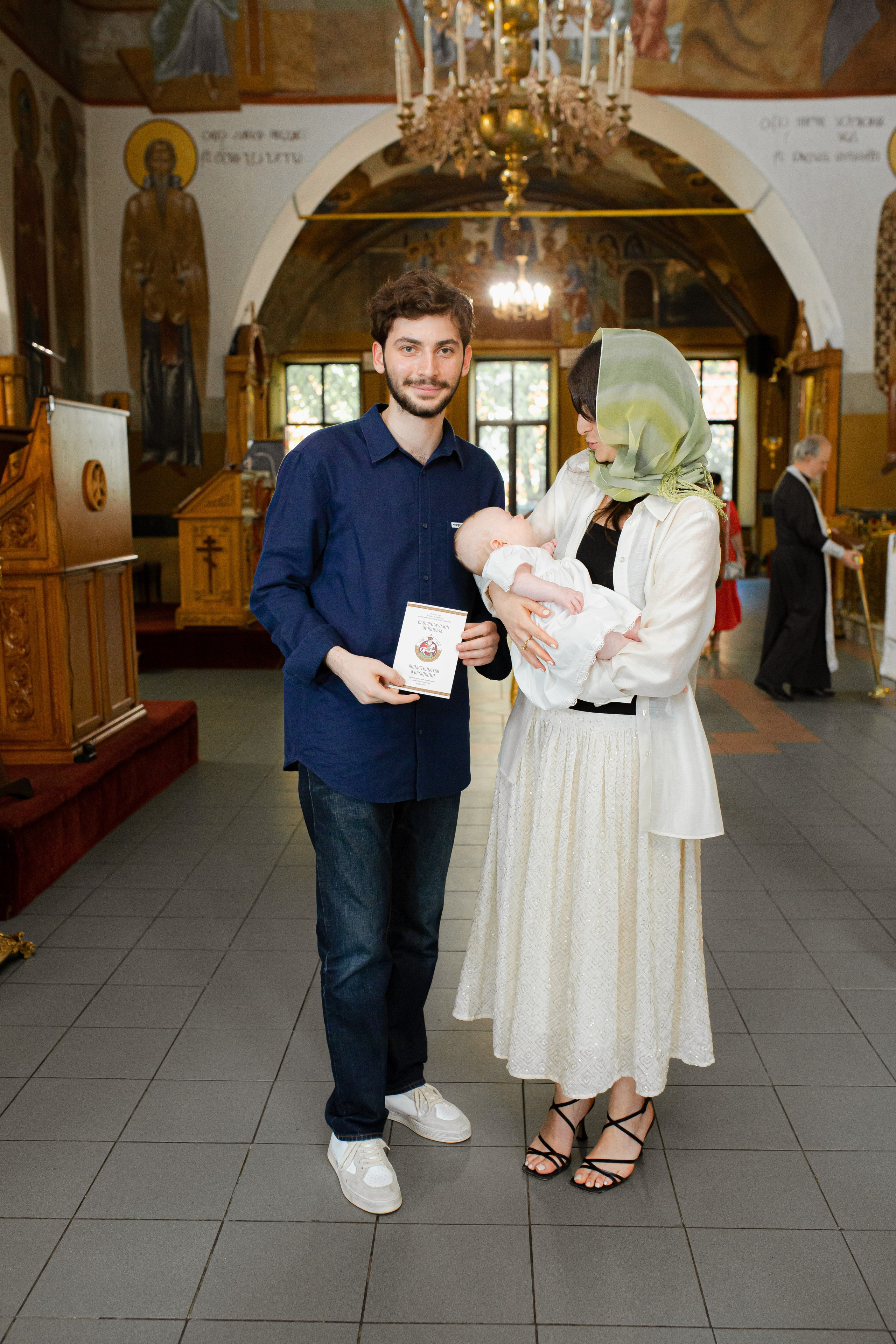 Крещение Грузинская церковь. Свадебный и семейный фотограф