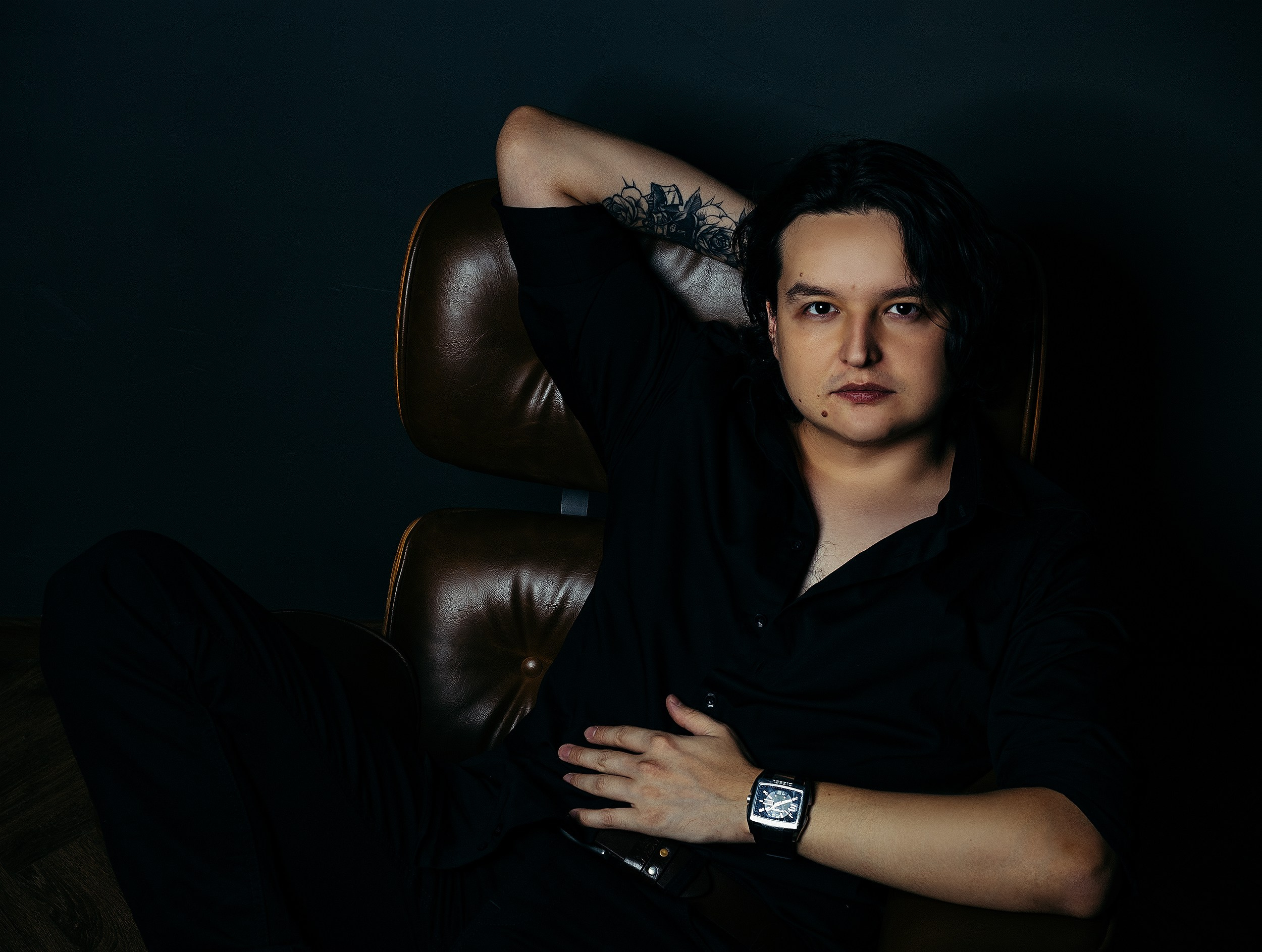 Мужской портрет. Профессиональный, коммерческий, индивидуальный фотограф Талгат Бади