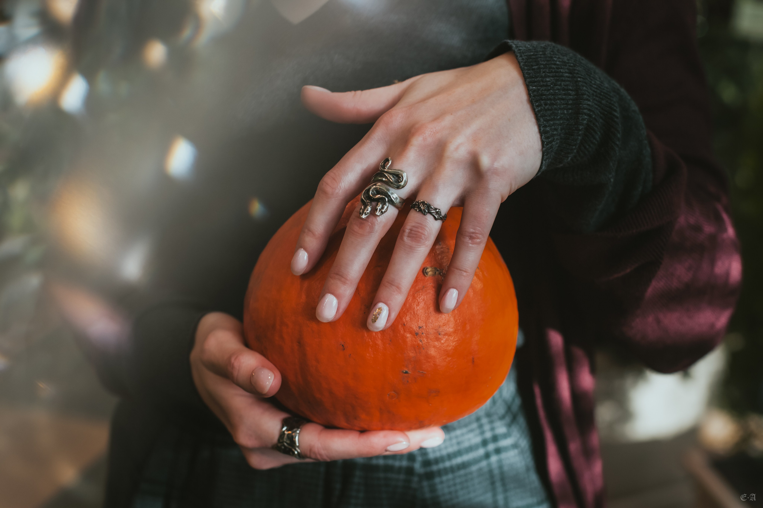 Осенние колосья для Белой Волчицы. Фотограф Ellairen