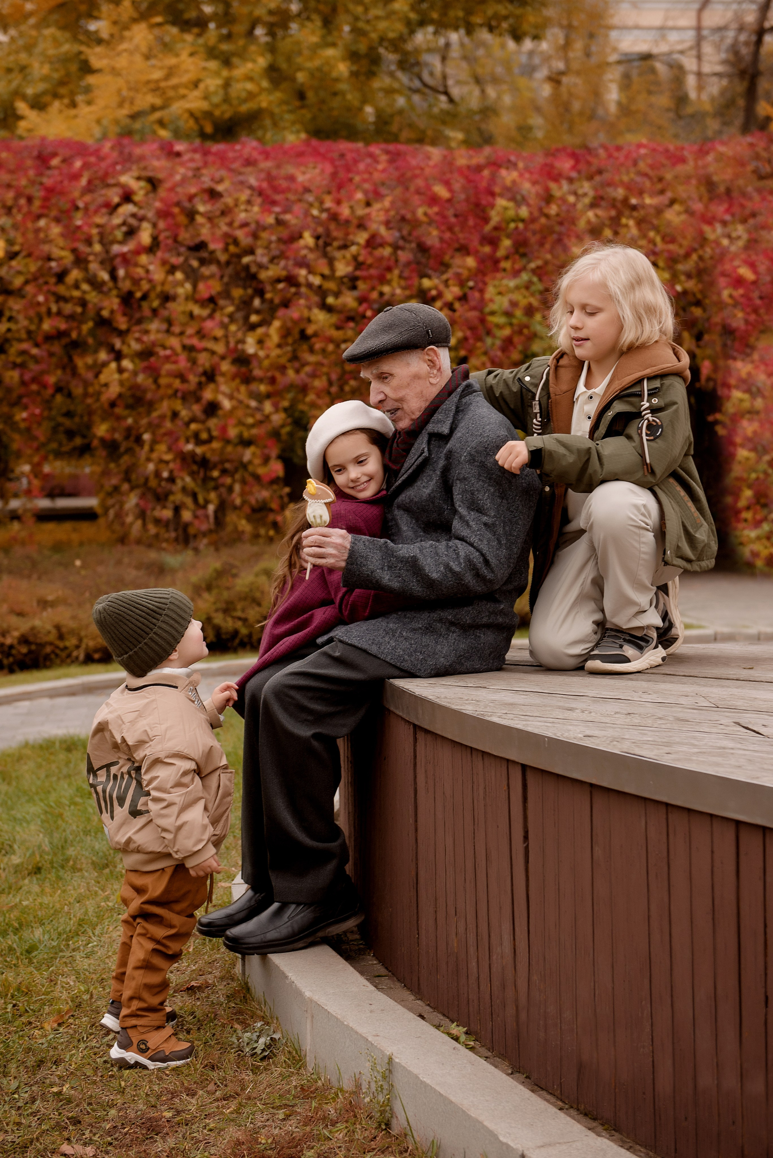 Бауманский сад семейная фотосессия. Детский фотограф в Долгопрудном и Москве