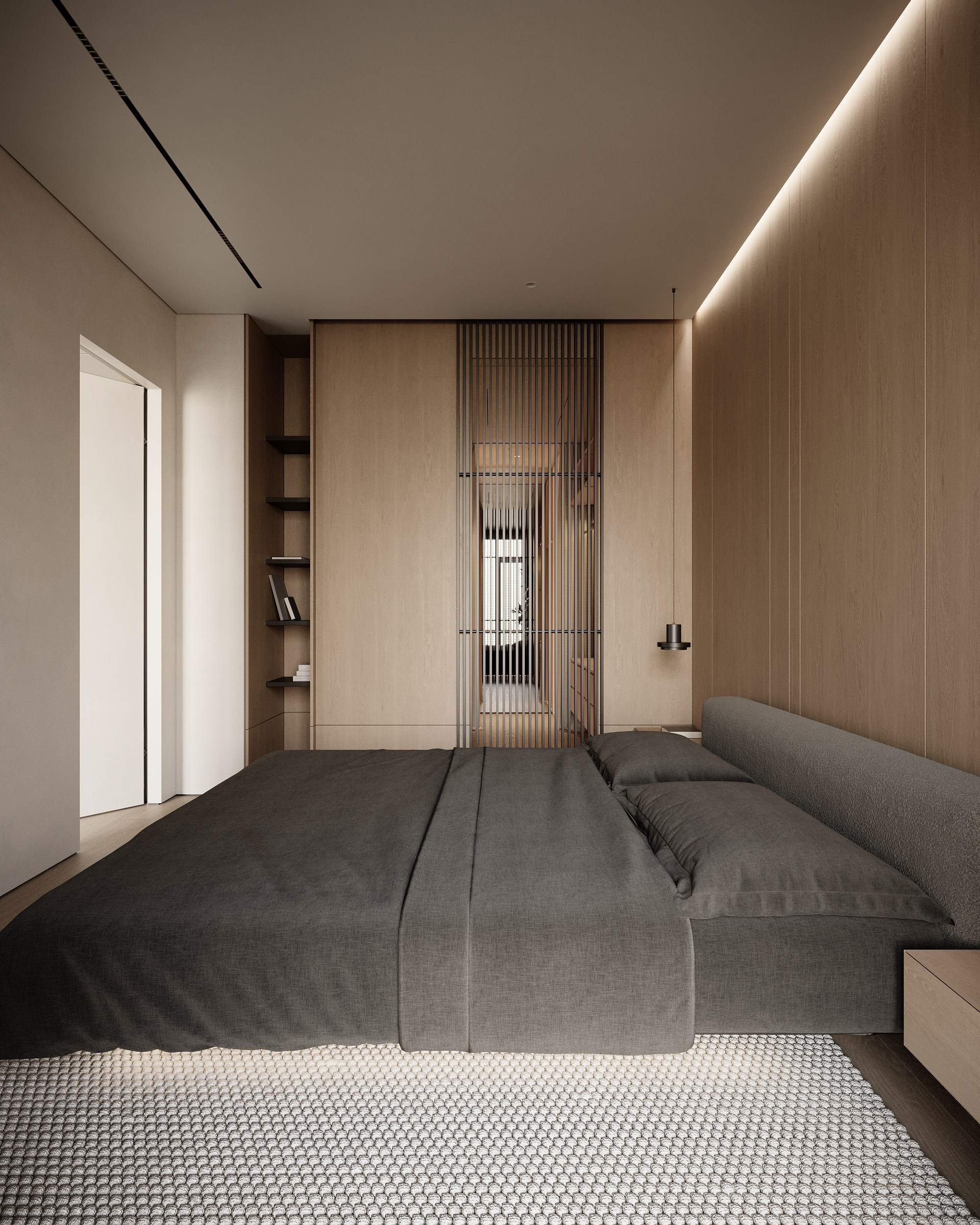 Современная квартира для семейной пары в ЖК Нагатино АйЛенд. Дизайн интерьера Санкт-Петербург | Москва | Калининград