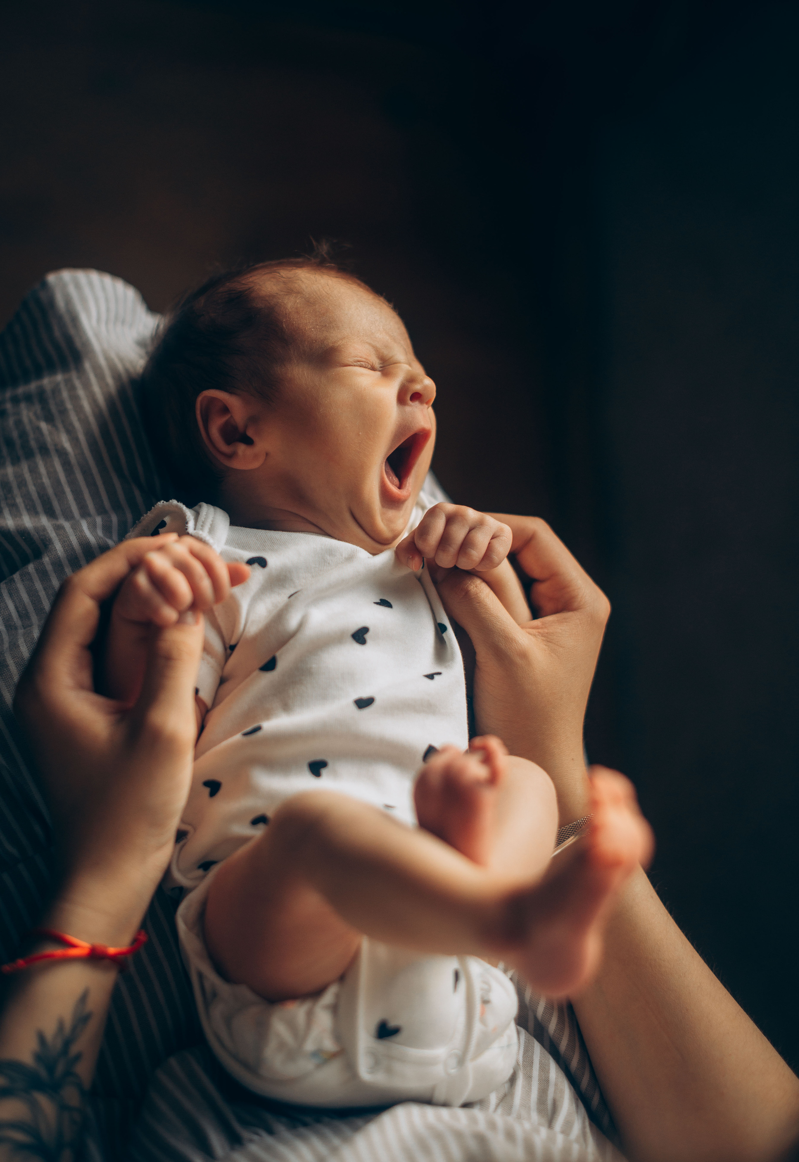 Домашняя фотосессия с новорождённым. Семейный фотограф в Домодедово и Москве Елена Пичугина