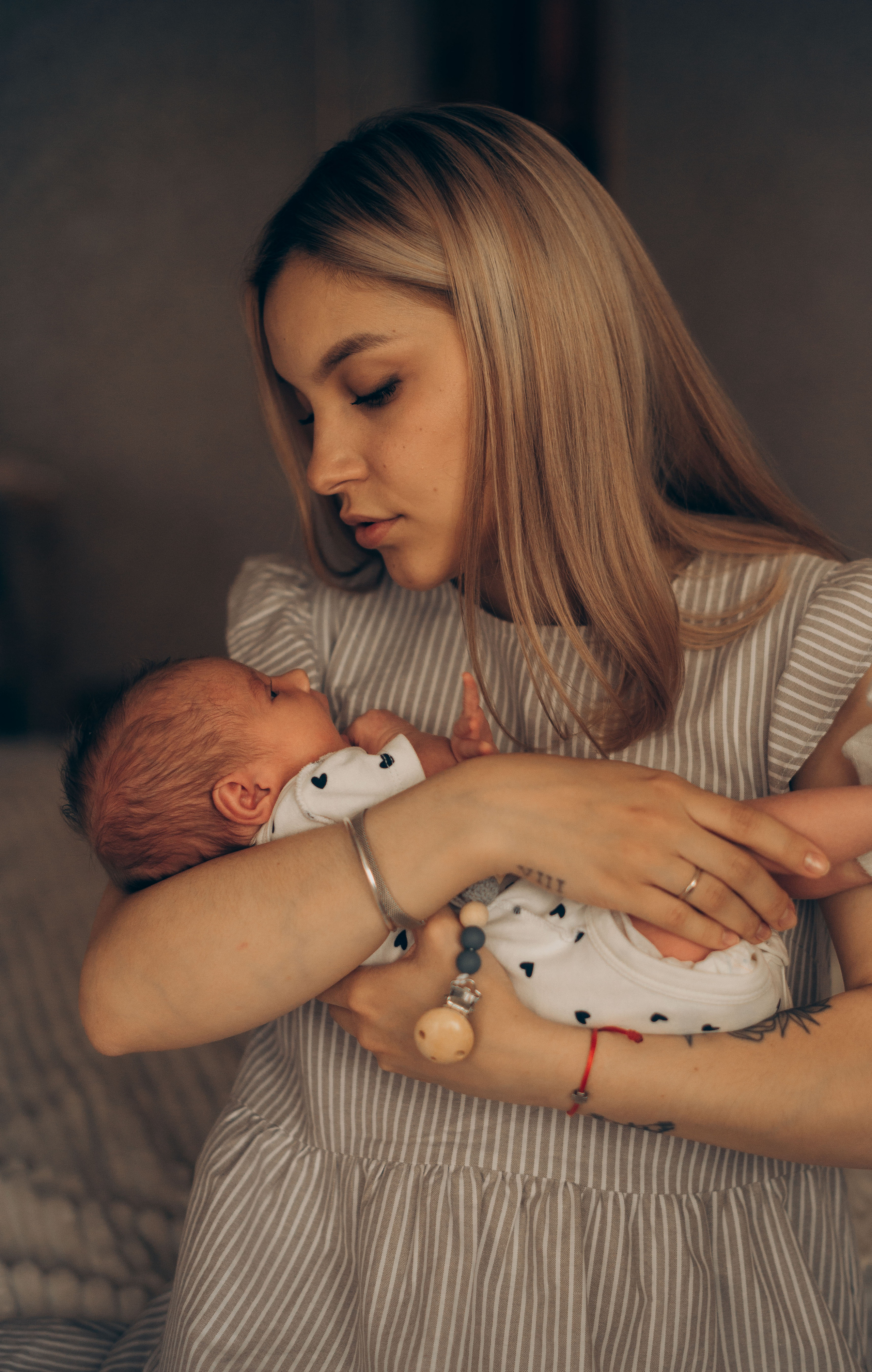 Домашняя фотосессия с новорождённым. Семейный фотограф в Домодедово и Москве Елена Пичугина