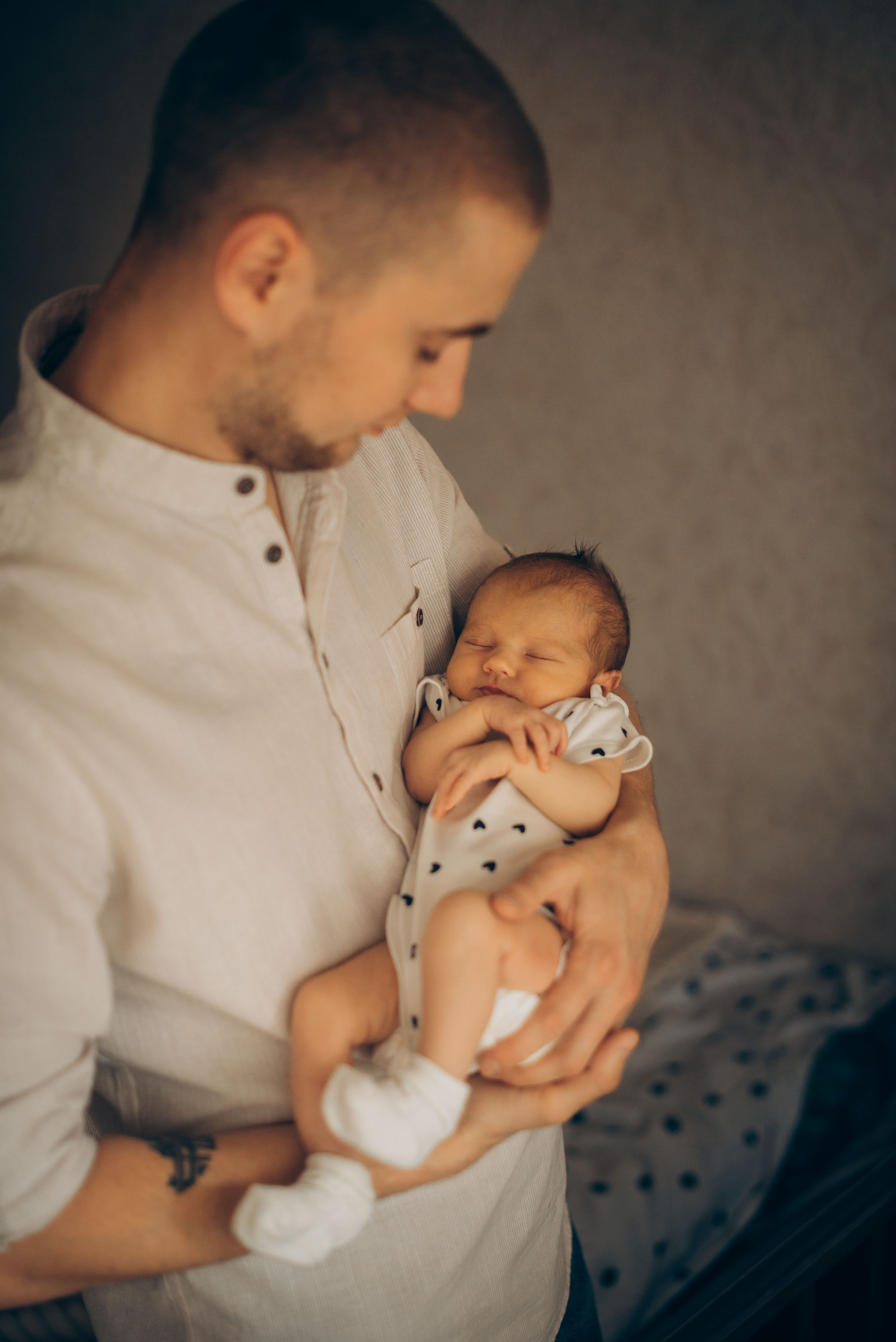 Домашняя фотосессия с новорождённым. Семейный фотограф в Домодедово и Москве Елена Пичугина