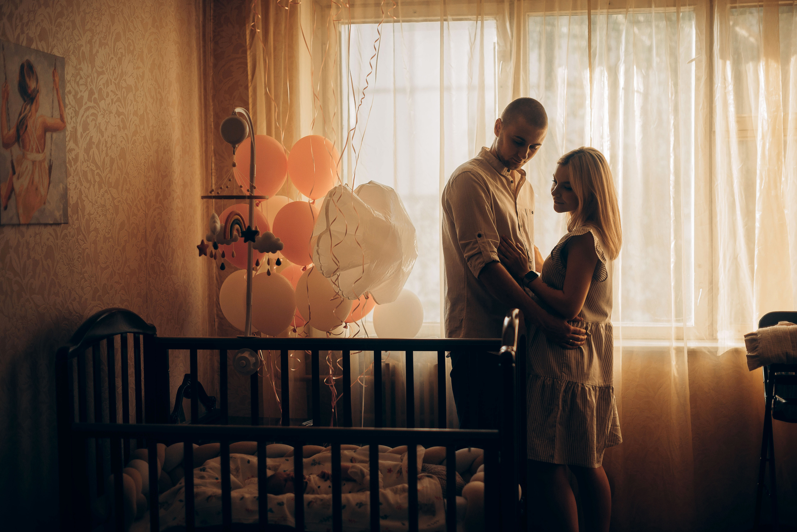 Домашняя фотосессия с новорождённым. Семейный фотограф в Домодедово и Москве Елена Пичугина