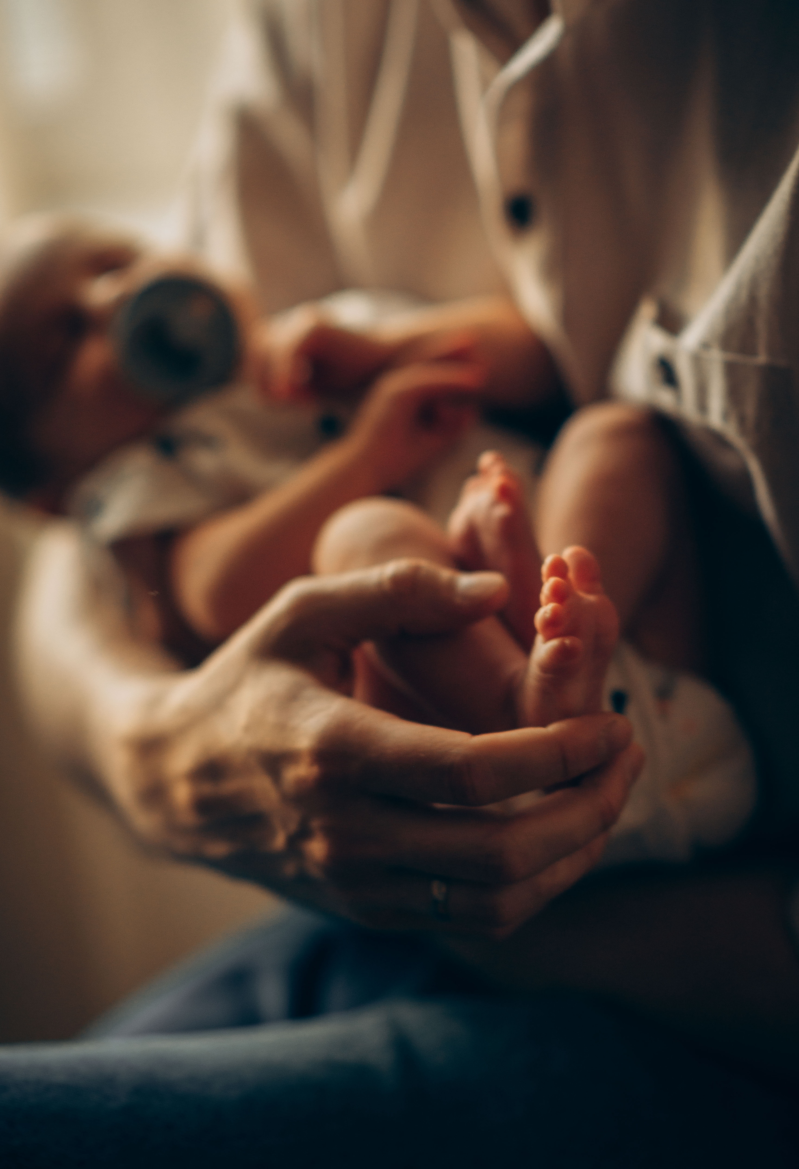 Домашняя фотосессия с новорождённым. Семейный фотограф в Домодедово и Москве Елена Пичугина