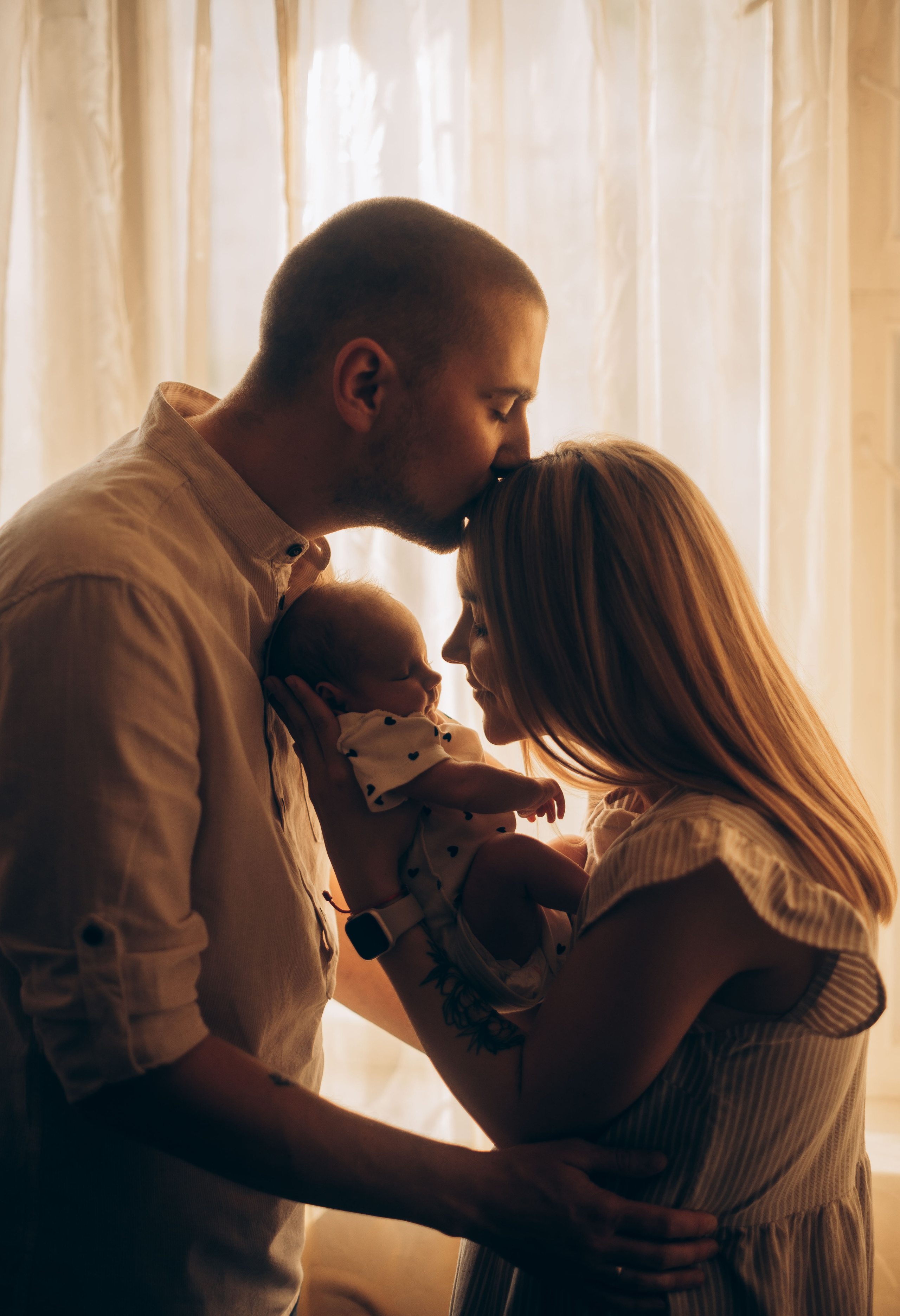 Домашняя фотосессия с новорождённым. Семейный фотограф в Домодедово и Москве Елена Пичугина