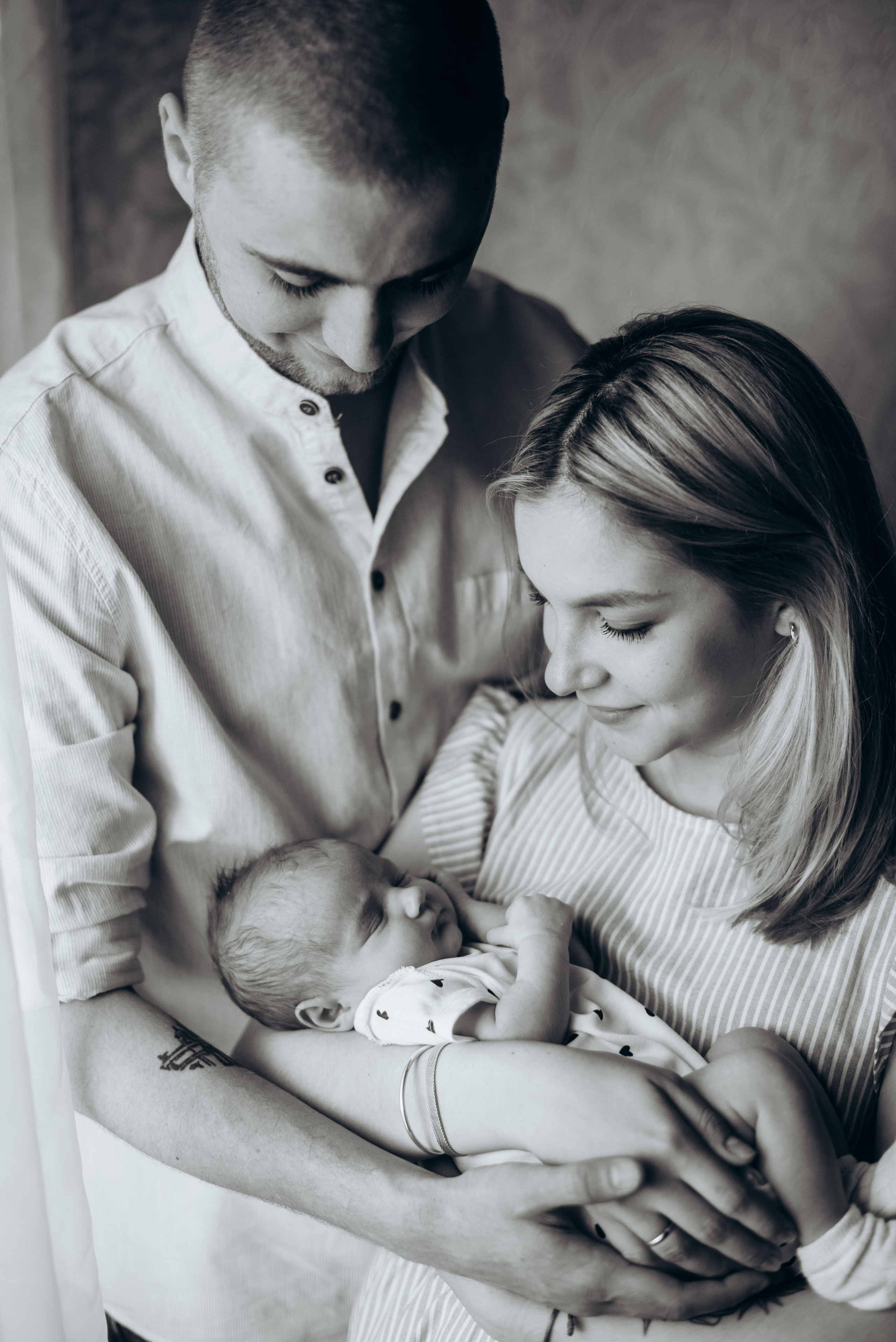 Домашняя фотосессия с новорождённым. Семейный фотограф в Домодедово и Москве Елена Пичугина