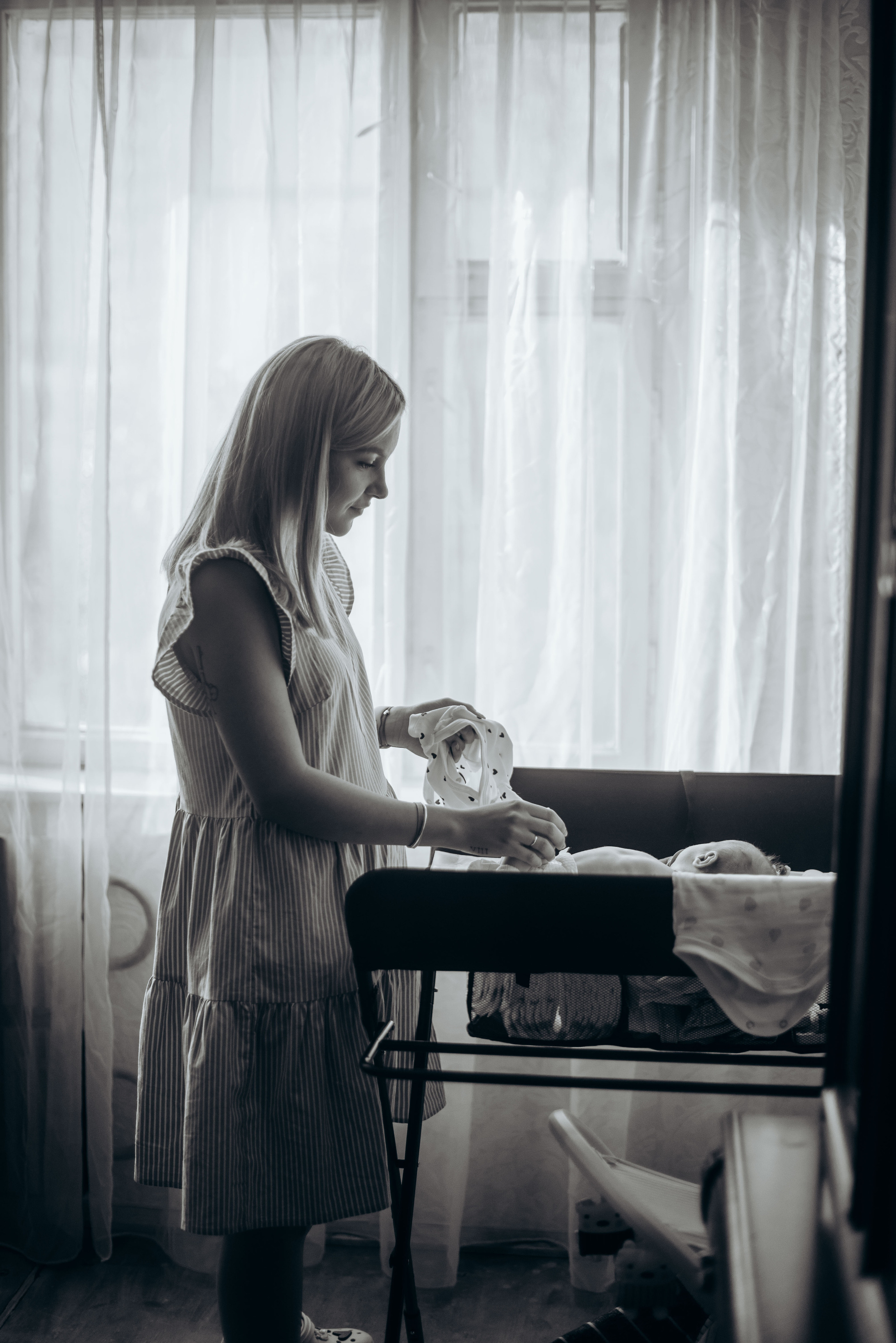 Домашняя фотосессия с новорождённым. Семейный фотограф в Домодедово и Москве Елена Пичугина