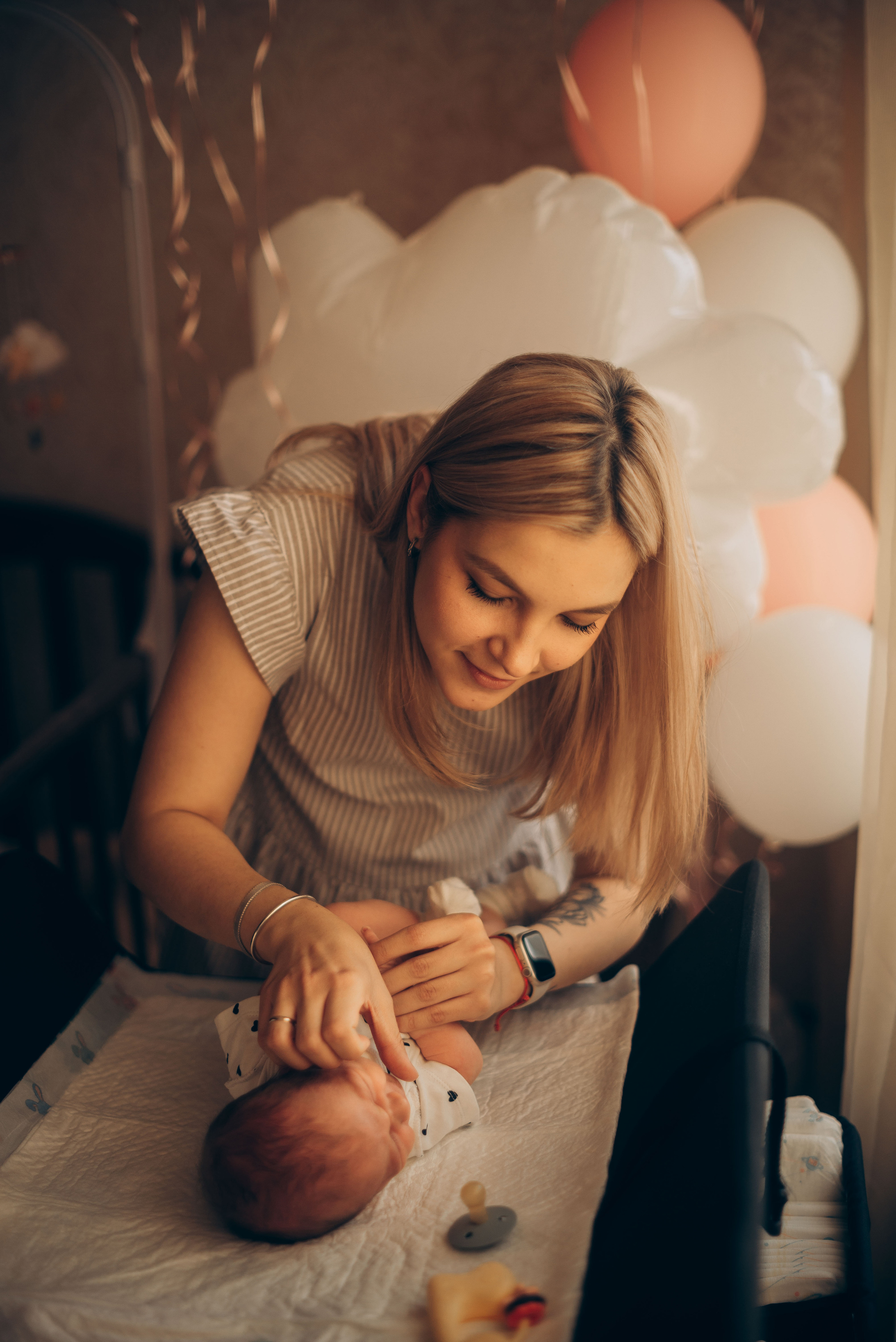 Домашняя фотосессия с новорождённым. Семейный фотограф в Домодедово и Москве Елена Пичугина