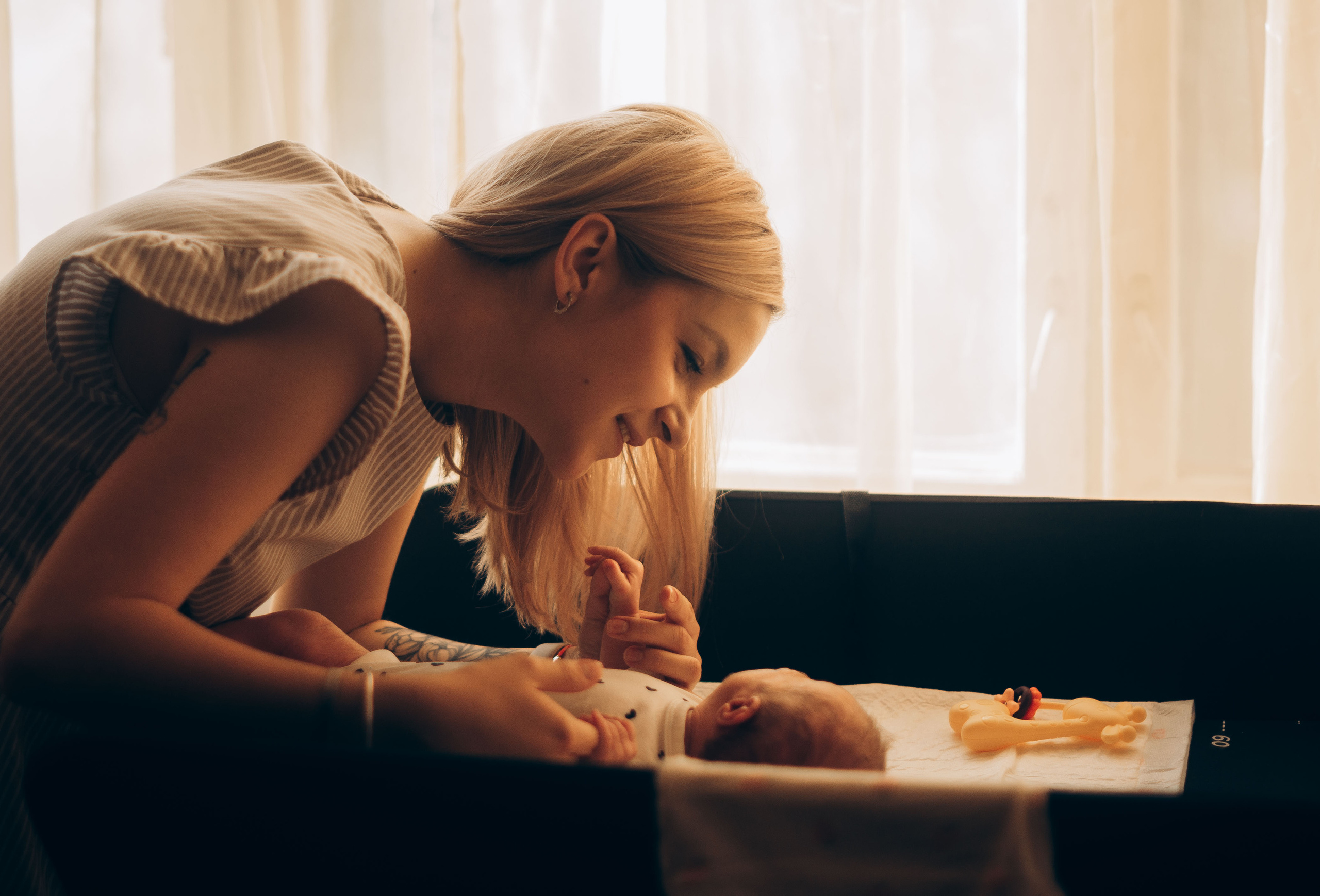 Домашняя фотосессия с новорождённым. Семейный фотограф в Домодедово и Москве Елена Пичугина