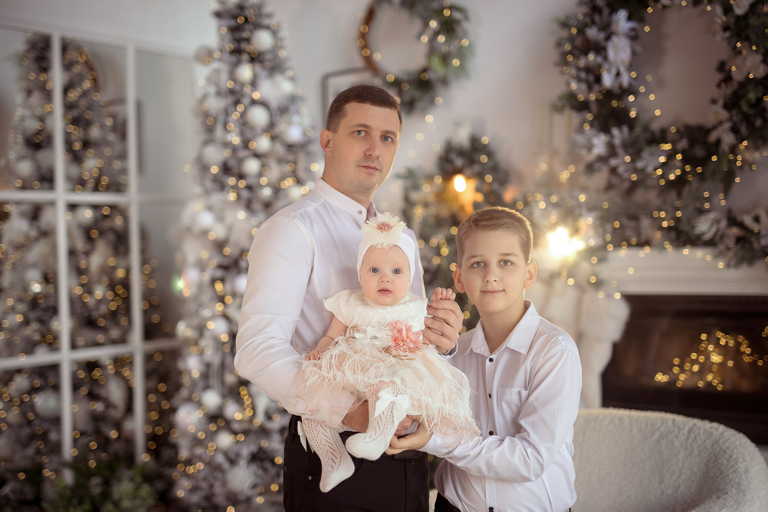 Диана, Артём, Рома и Полина. Фотограф на крещение и венчание