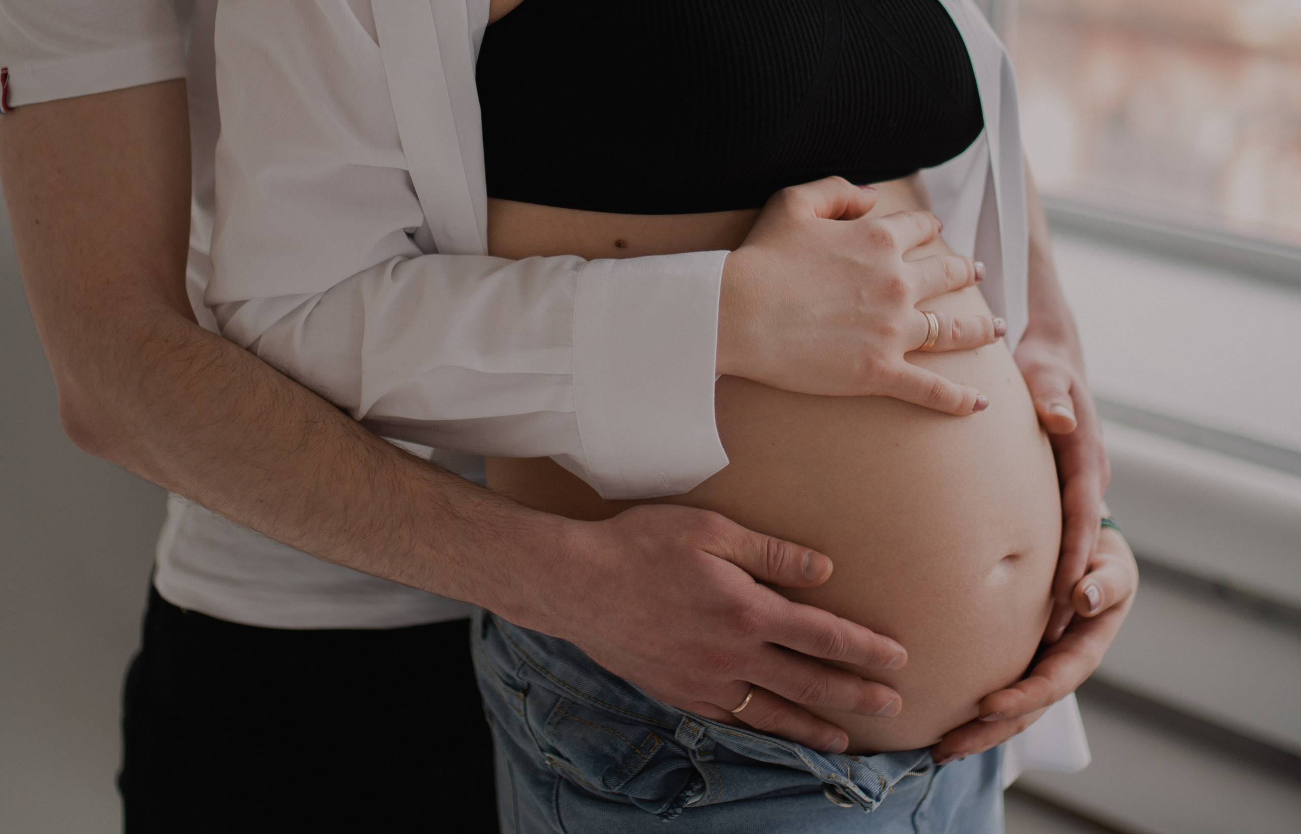 Фотосессия беременности в студии Бутово. Семейная фотосессия Бутово Москва фотограф Алина Морщагина