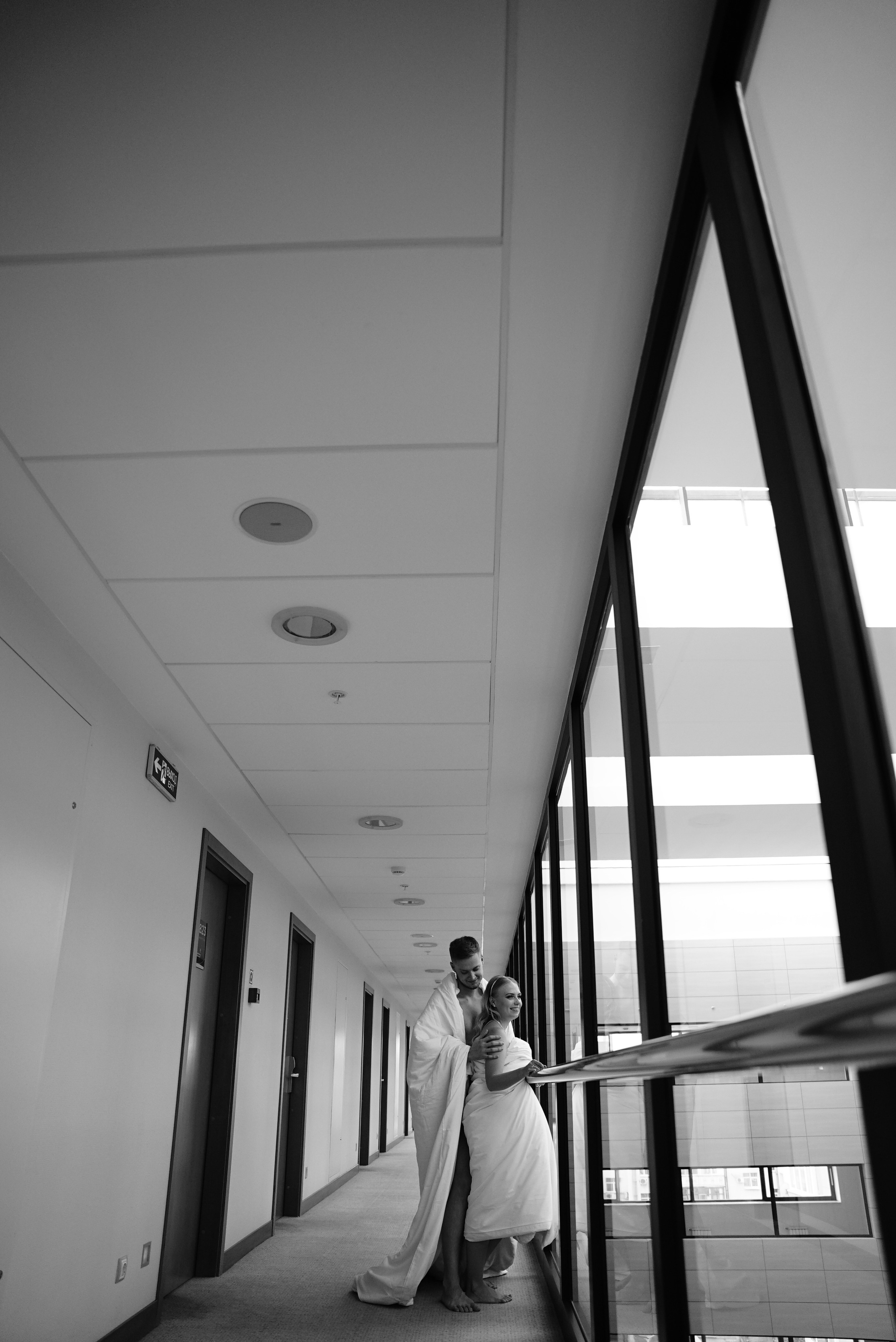 Никита и Галина чб. Свадебный фотограф в Самаре Анна Ковалева