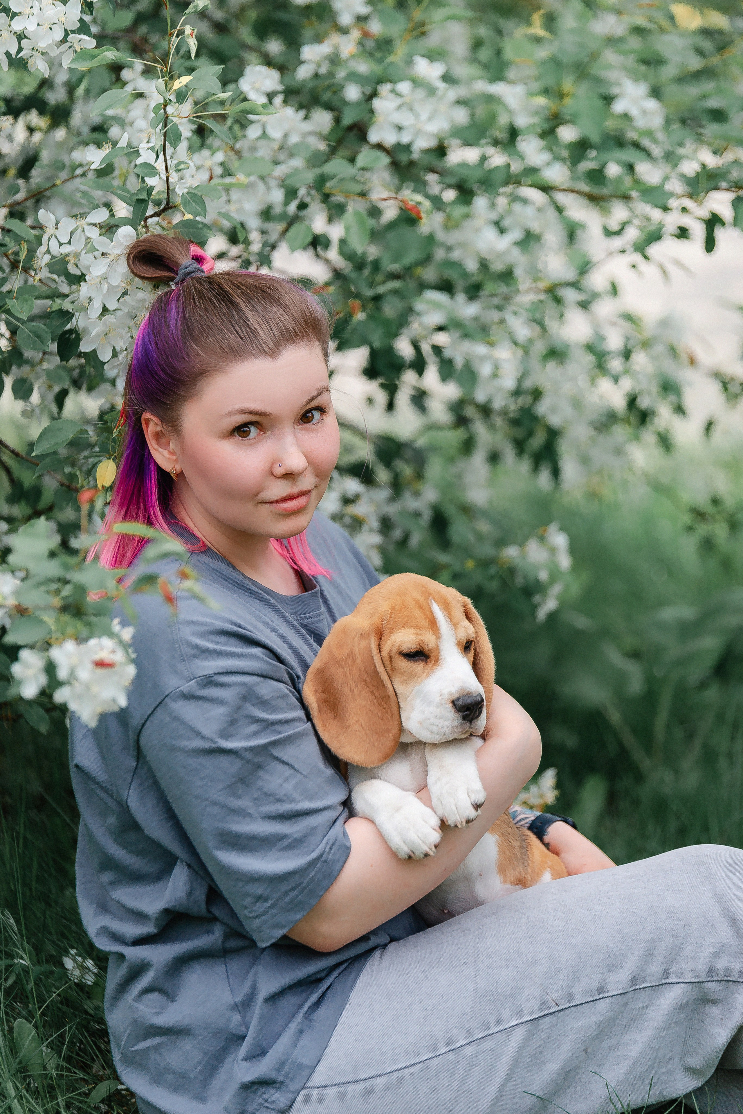 Настя и Баритон. Фотограф-анималист Анастасия Парфенова|Екатеринбург