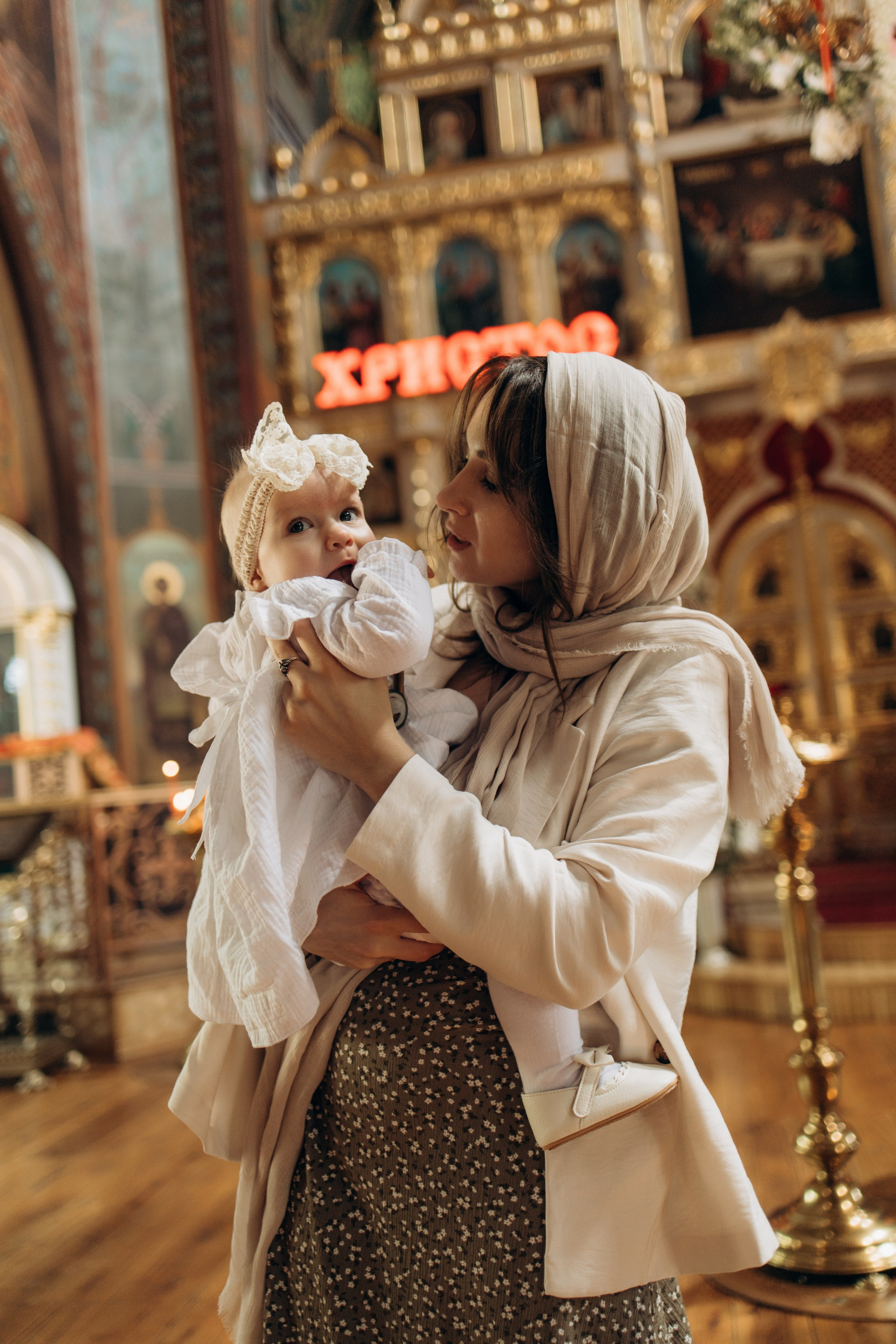 Крещение. Самый теплый фотограф в Краснодаре Рябоконь Ксения