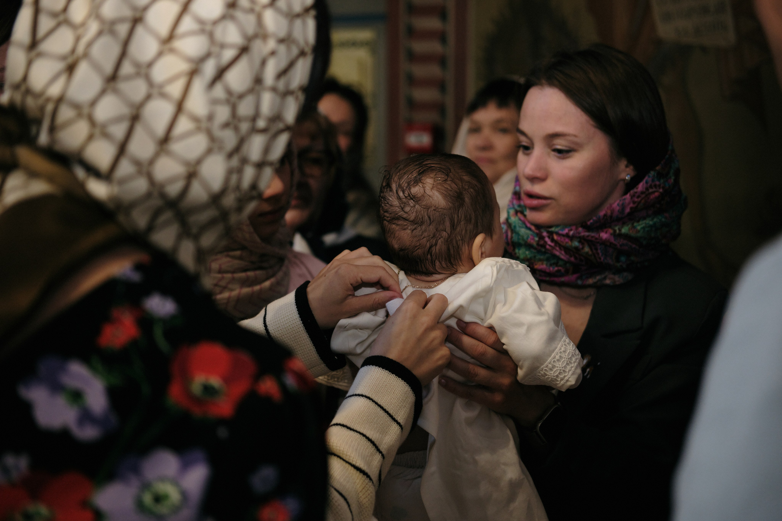 Крещение младенца. Фотограф в Анапе и Краснодаре Тина