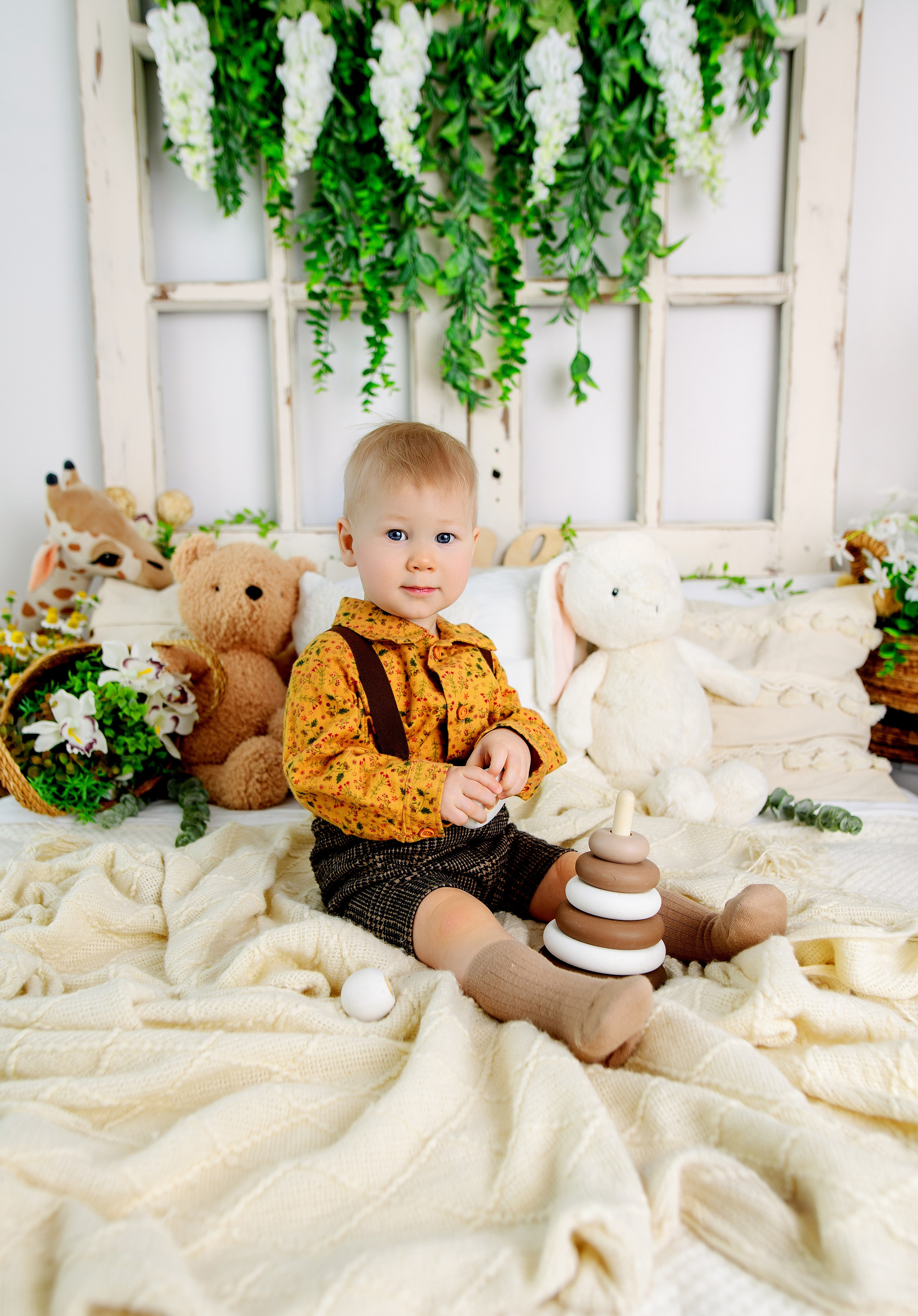 Фотосессия годовалых малышей в Ярославле. Наталья Михайлова Фотограф новорожденных в Ярославле