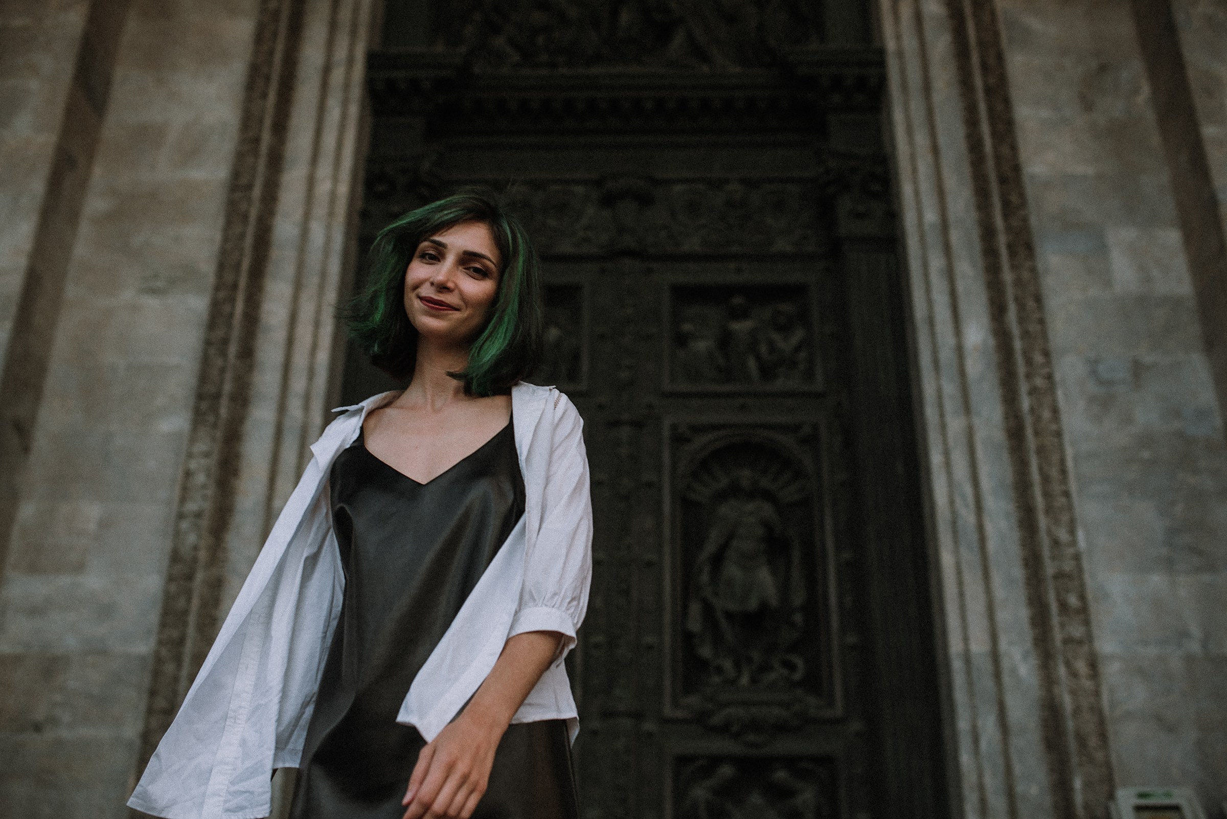 Зеленоволосая Марина. Фотограф в Санкт-Петребурге и в Великих Луках Волченкова Екатерина