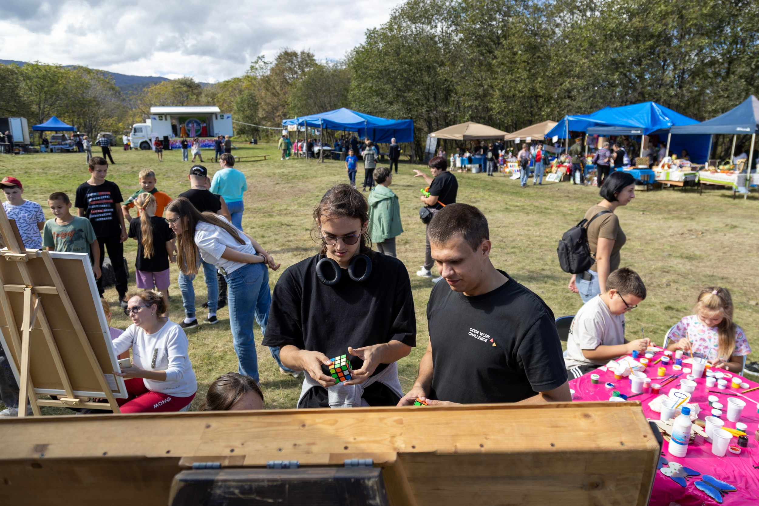 Фестиваль «Большой пикник», репортаж для ASAP Speedcubing. Репортажный и портретный фотограф в Владивостоке