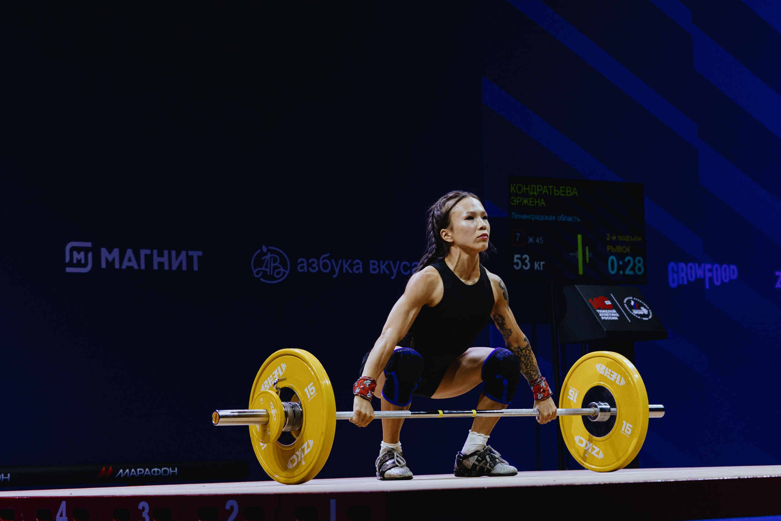 Чемпионат России по тяжелой атлетике 2025. Фотограф в Москве и Санкт-Петербурге Дарина