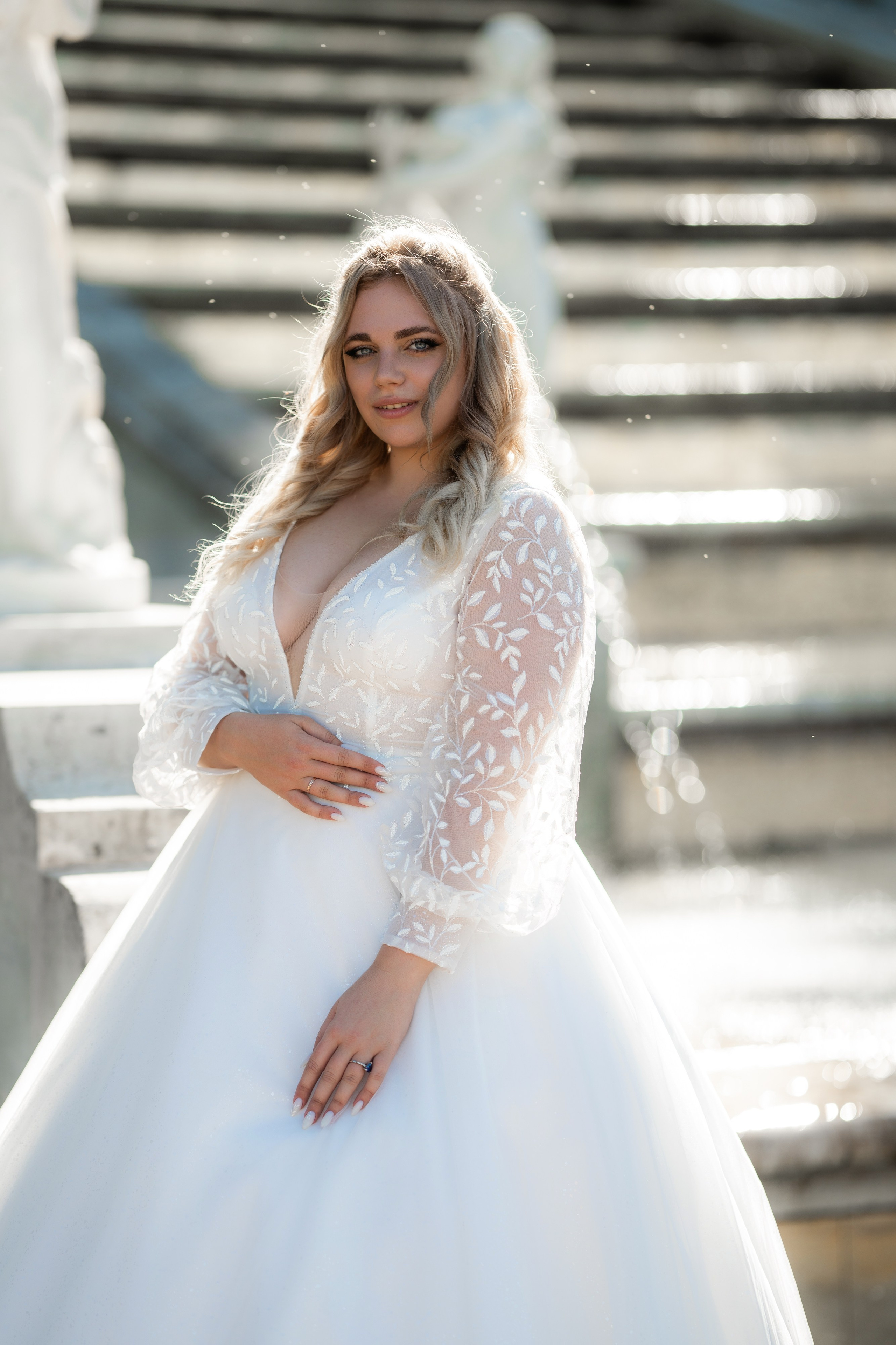 Красивые места для свадебной фотосессии летом в Санкт-Петербурге. Свадебный фотограф Александр Невский в Санкт-Петербурге