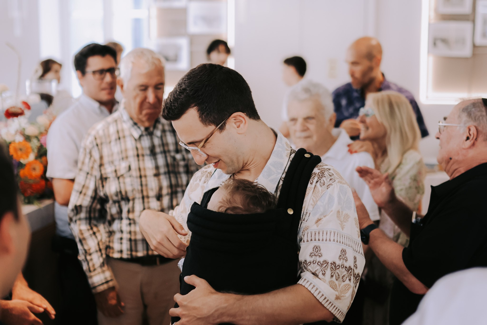Baby celebration, September 2025. Photographer in Israel Alice Milchin