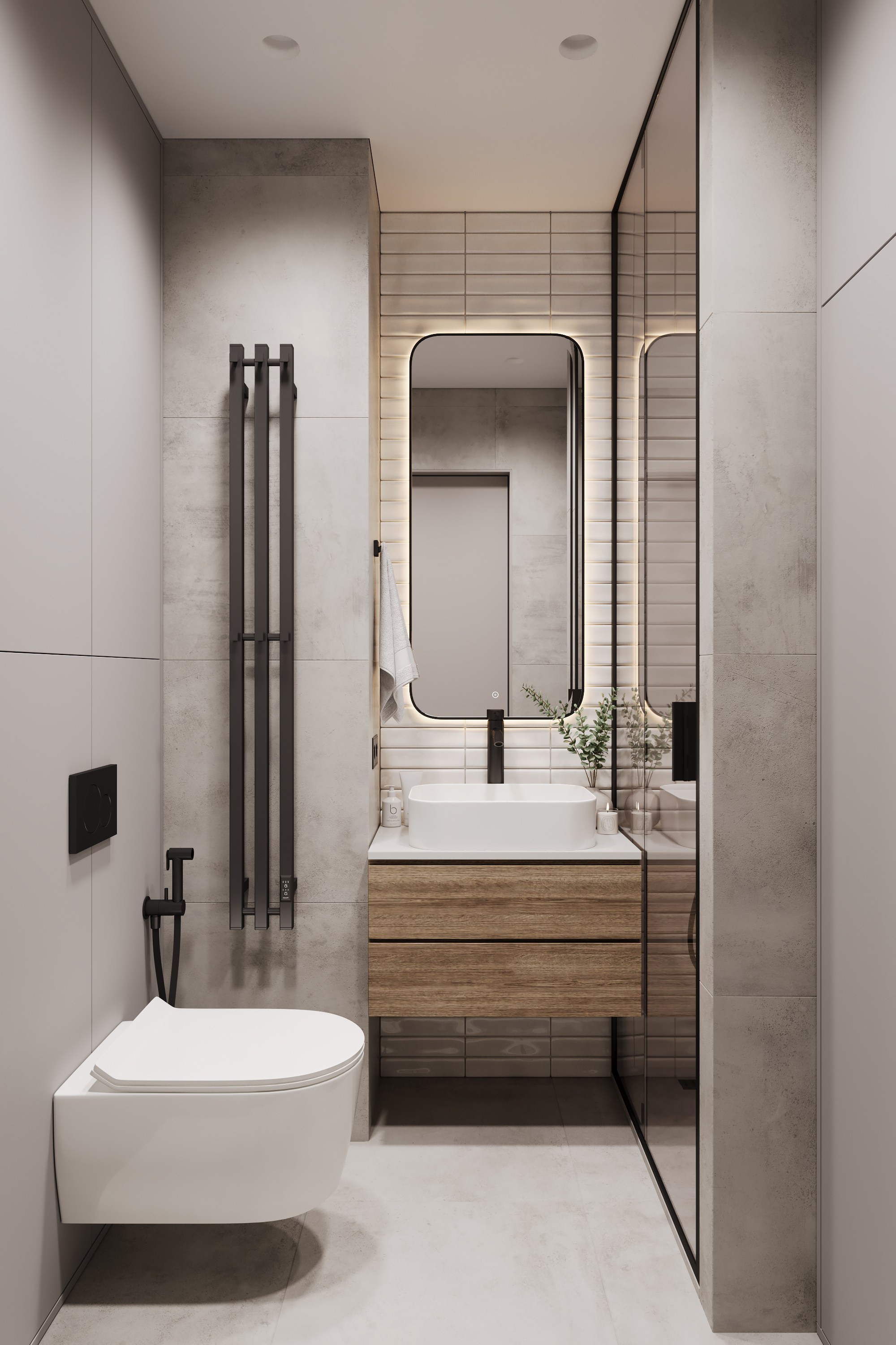 Modern beige. Дизайн интерьера | 3D визуализация | Миланская Марина