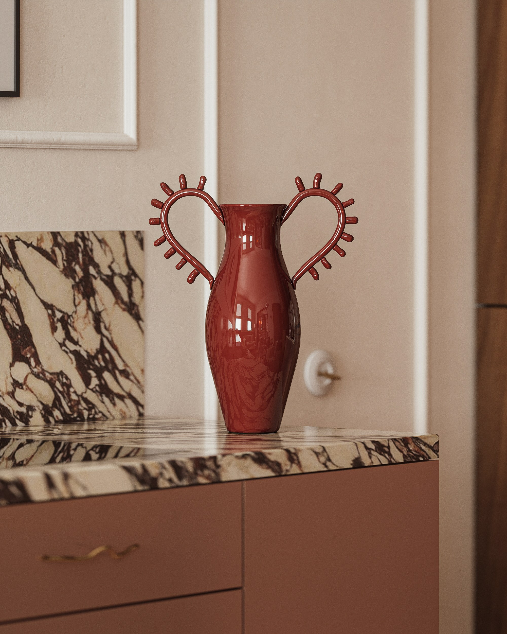 Studio apartment in Krakow. 3D-визуализатор интерьеров Мария