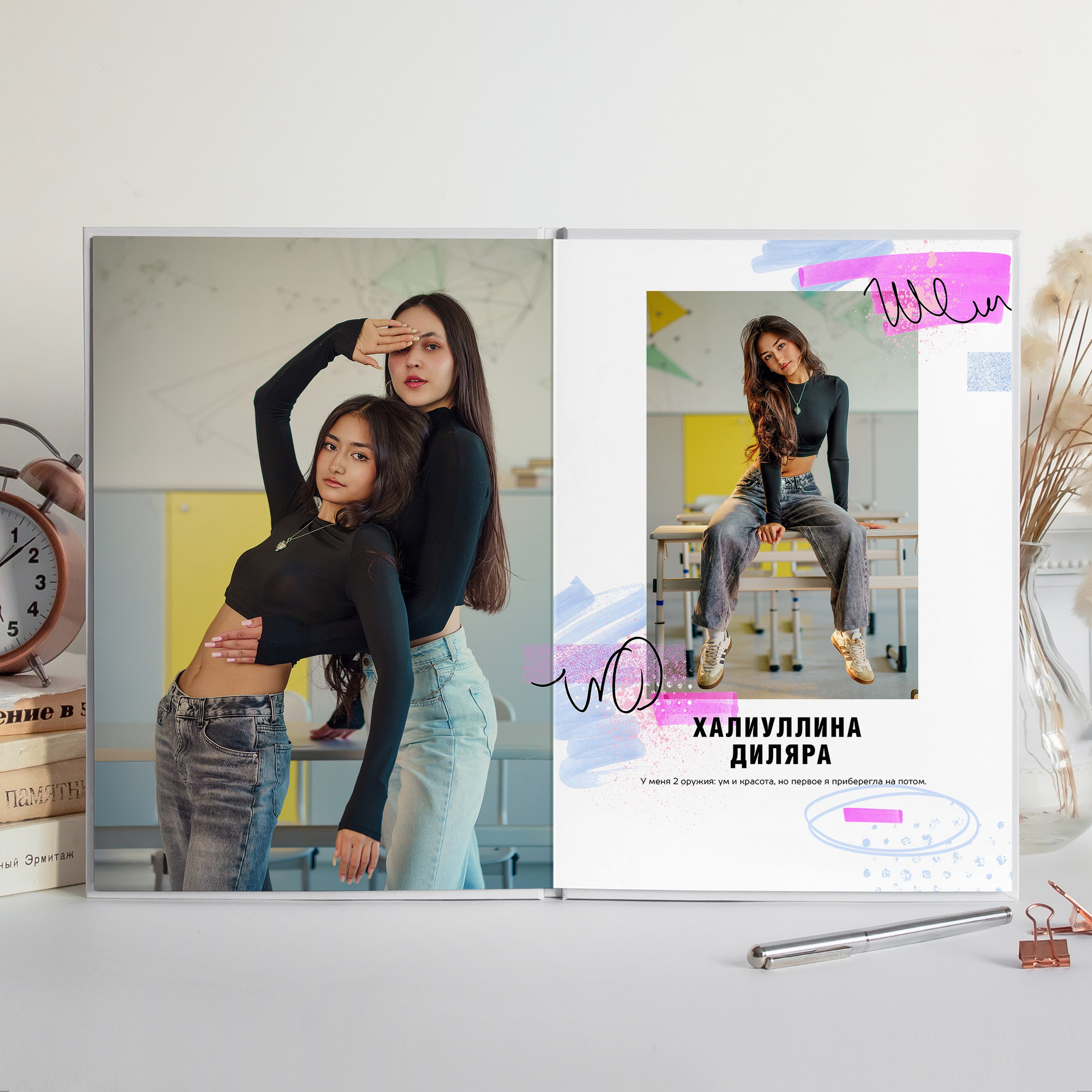 Портрет-4300 рублей. Выпускные альбомы в Набережных Челнах